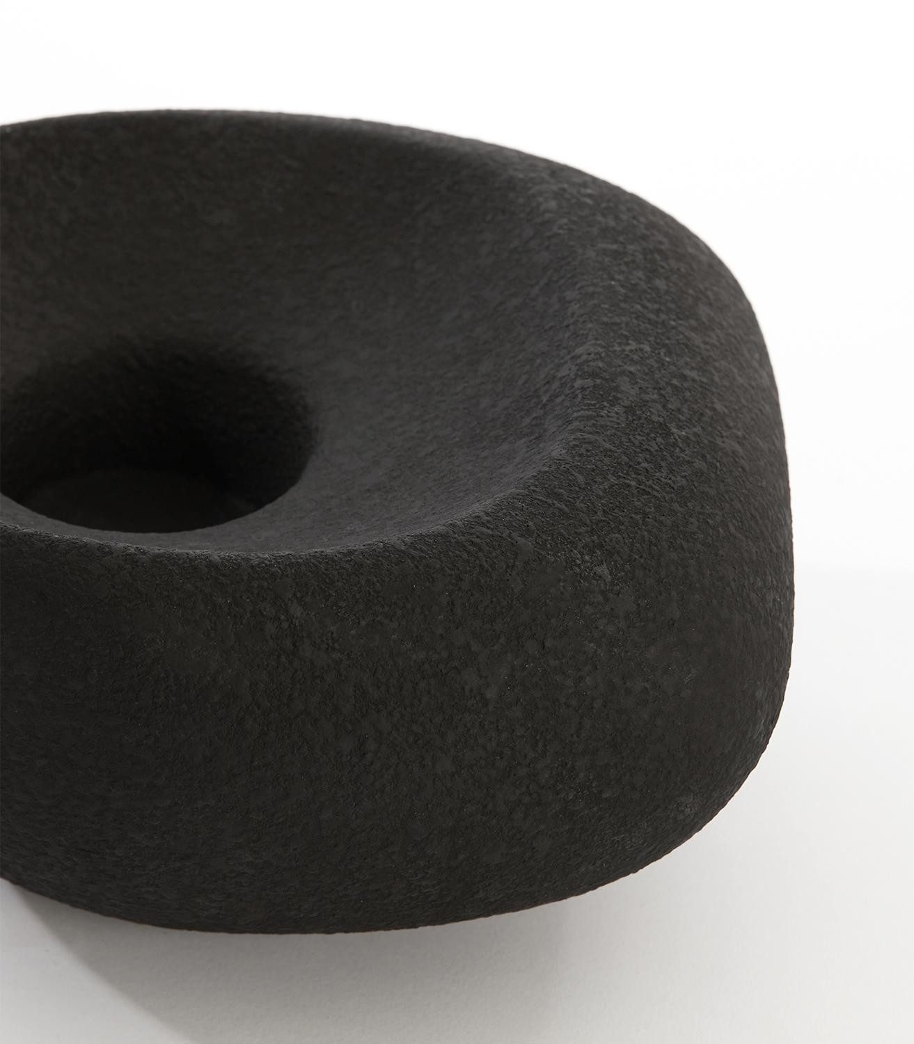 Light & Living Windlicht Teelichthalter ALKA, Schwarz, H 12 cm (1 St)