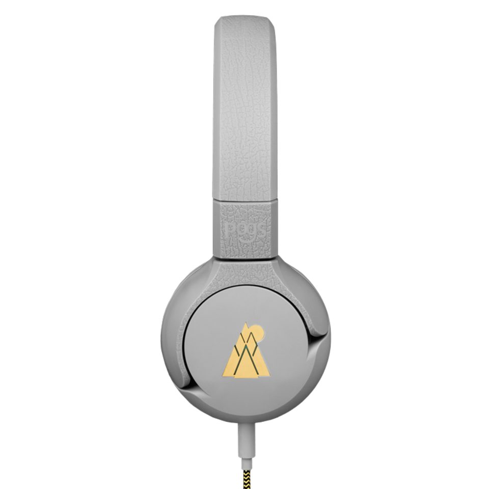 POGS Kinderkopfhörer The Elephant 2 mit Kabel, Faltbar, 85 dB Begrenzbar Kinder-Kopfhörer