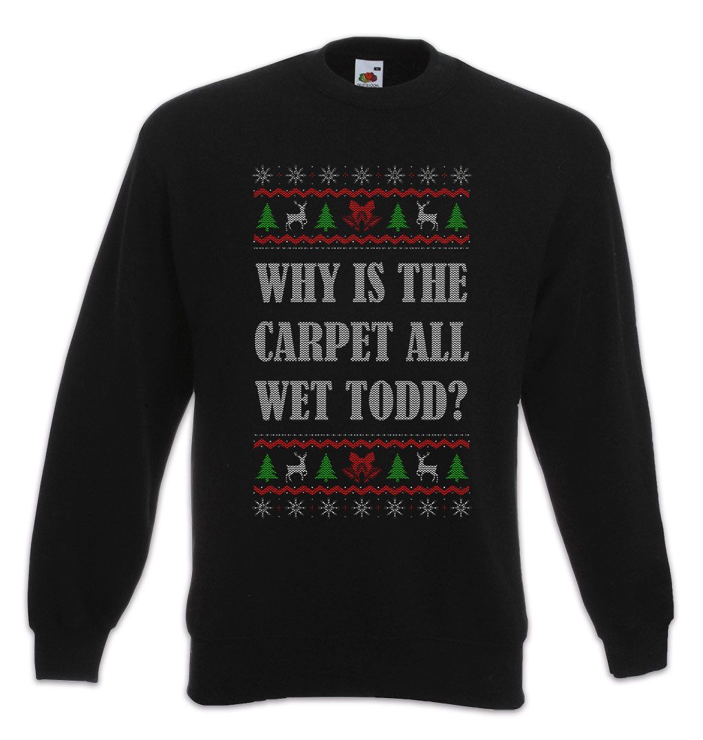 Sweatshirt Christmas Wet Carpet Sweatshirt X-Mas Schöne Griswold Weihnachtsmann
