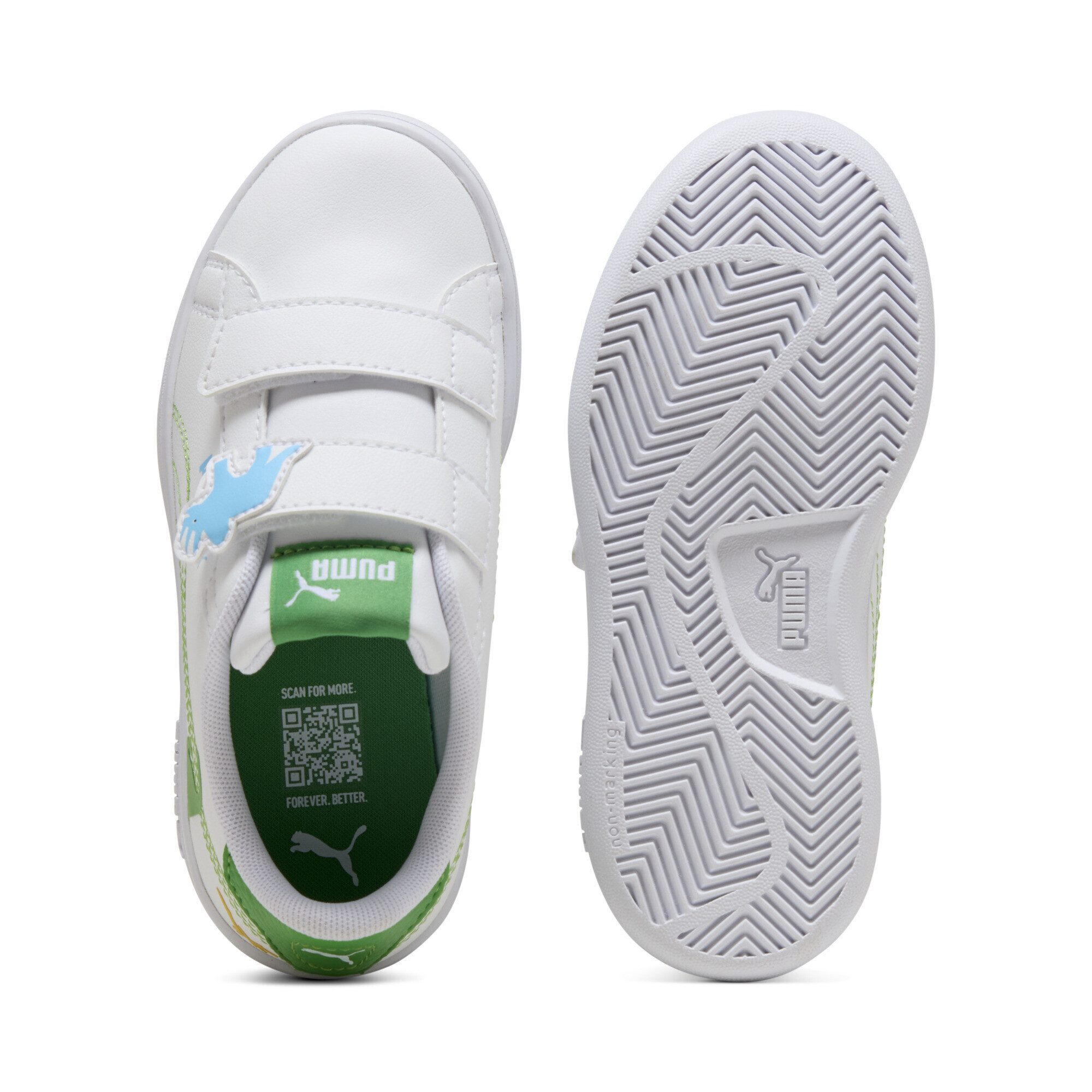 PUMA Smash 3.0 Dino Sneakers Kinder Sneaker – Bild 4 von 5