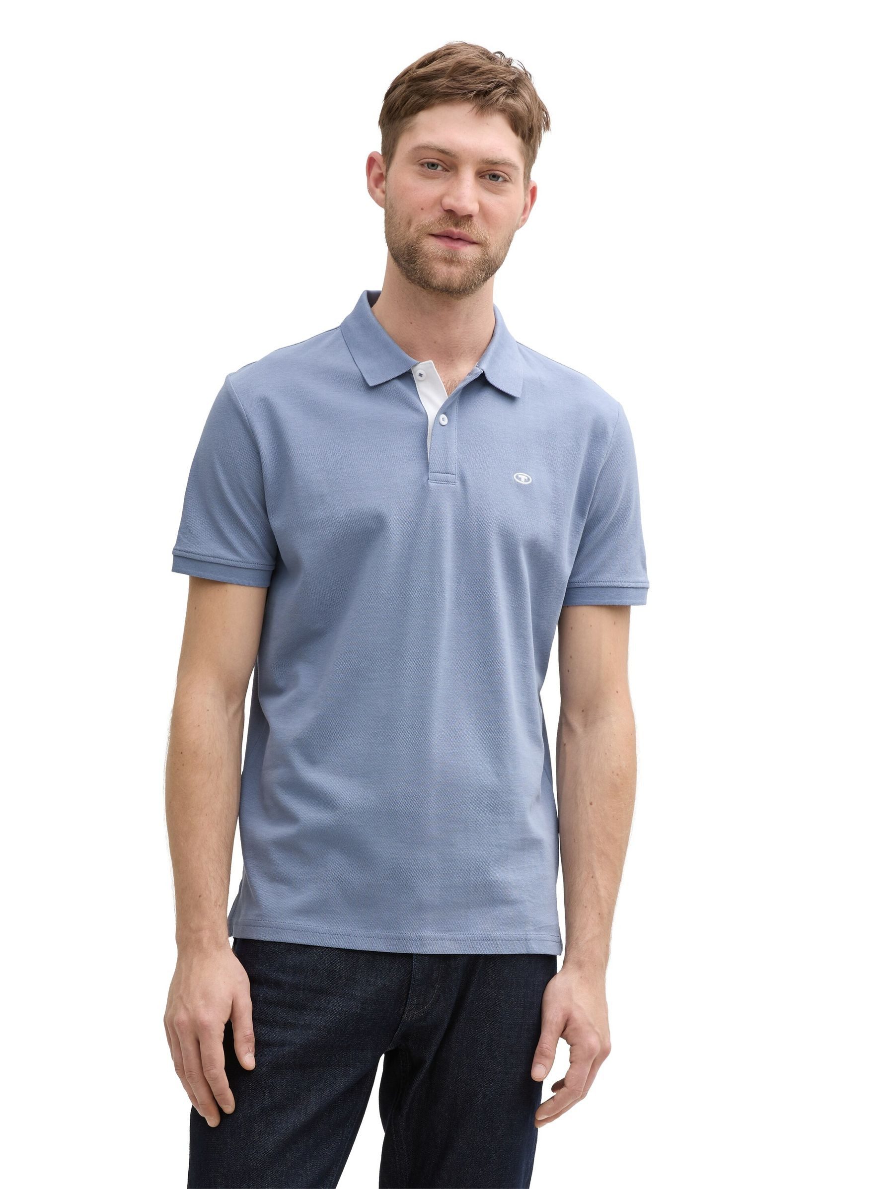 TOM TAILOR Poloshirt mit Logo Stickerei günstig online kaufen