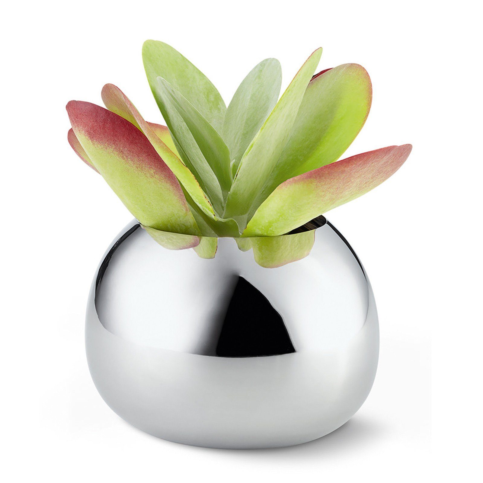 Dekovase Edelstahl Vase BELLA S Ø 16 x 12 (h) cm