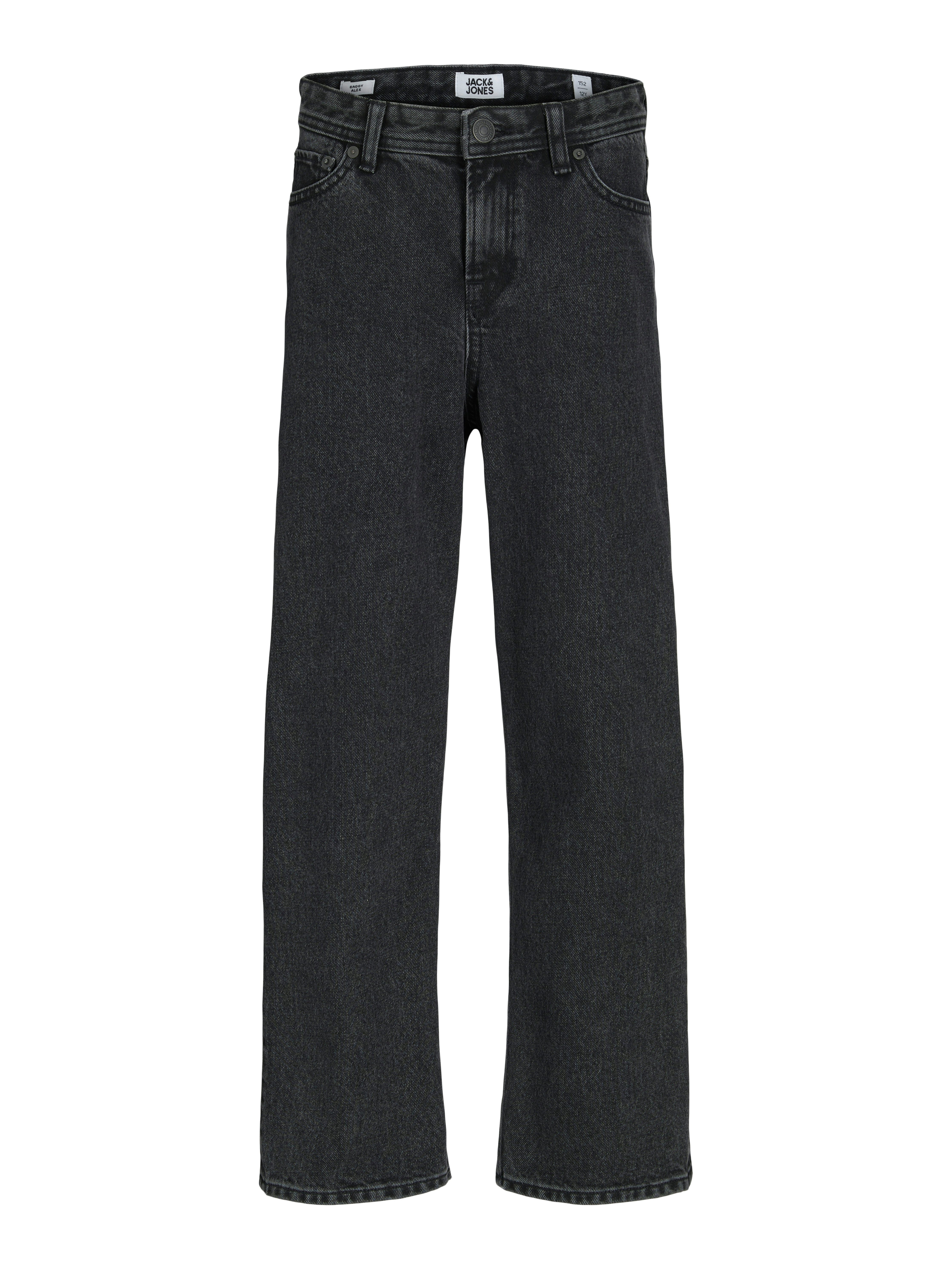 Jack & Jones Junior Relax-fit-Jeans JJIALEX bequem und einfach kombinierbar Abriebeffekte, modisch, relaxed fit, Denim