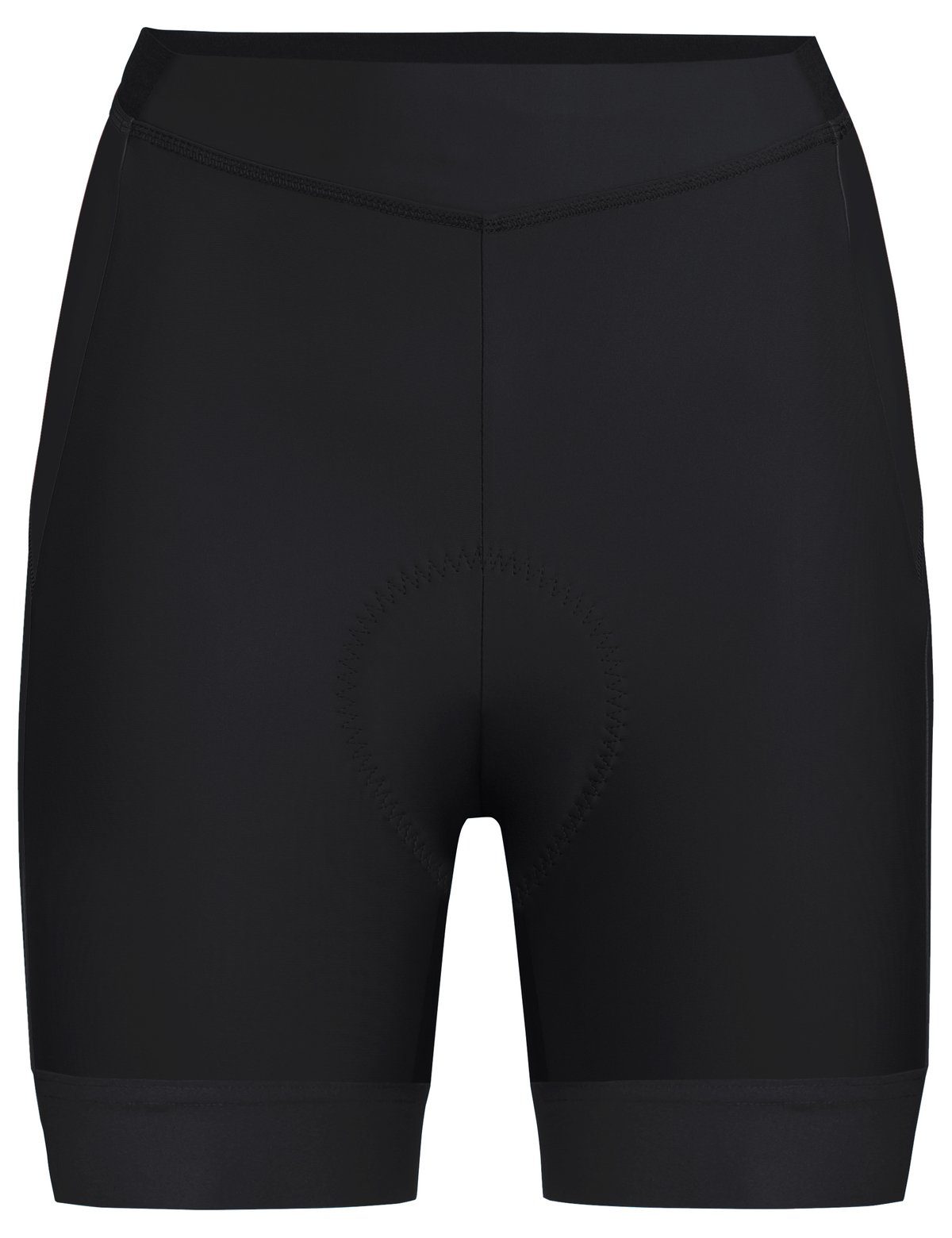 VAUDE Funktionshose Women's Advanced Shorts IV (1-tlg) Grüner Knopf black