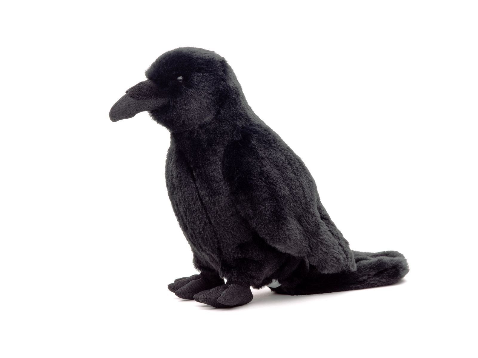 Uni-Toys Kuscheltier Rabe 33 cm Uni-Toys Kuscheltier Vogel schwarz
