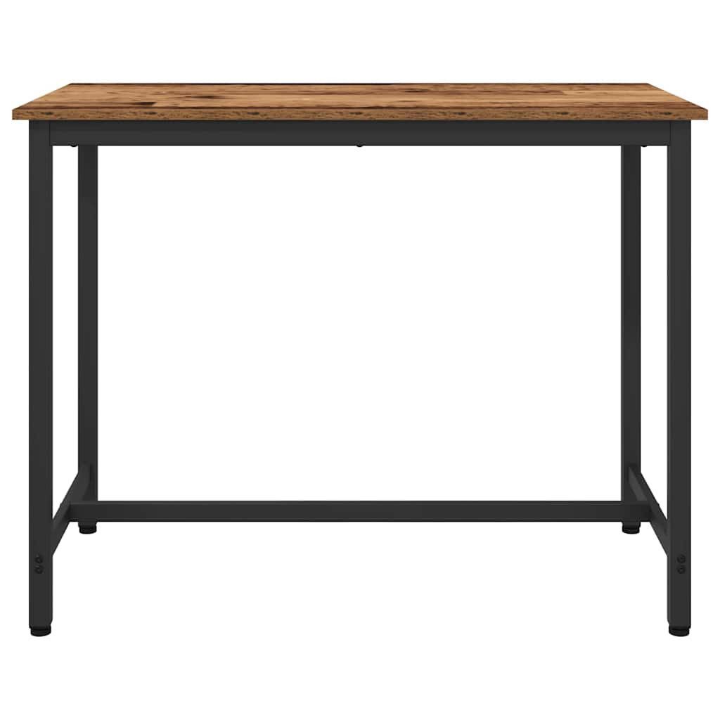 vidaXL Bartisch 100 x 50 x 76,5 cm Tisch Altholz 100x50x76,5 cm Ingenieure Holz und St