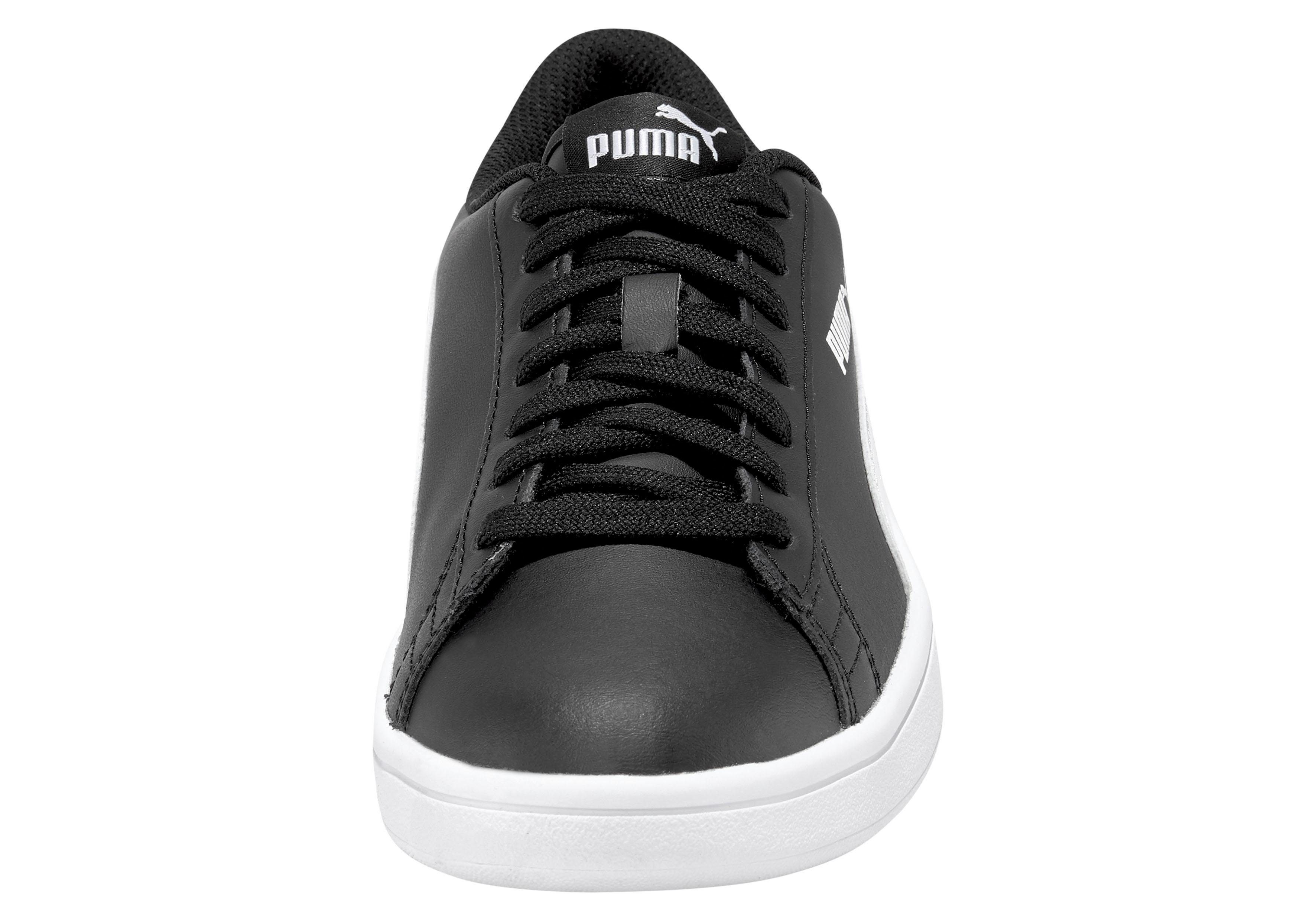 V2 SMASH L JR PUMA schwarz-weiß für Sneaker PUMA Kinder