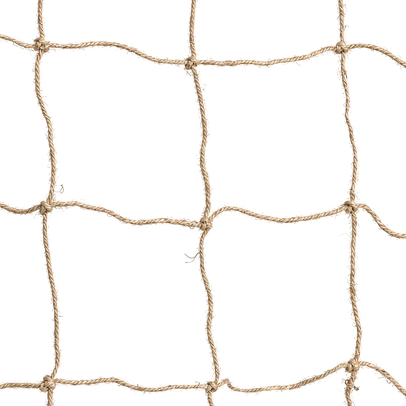 vidaXL Schutznetz Jute Pflanzenstütznetz Natur 2 x 50 m 100% Tossa Jute, BxL: 5000x50 m, (1-St)