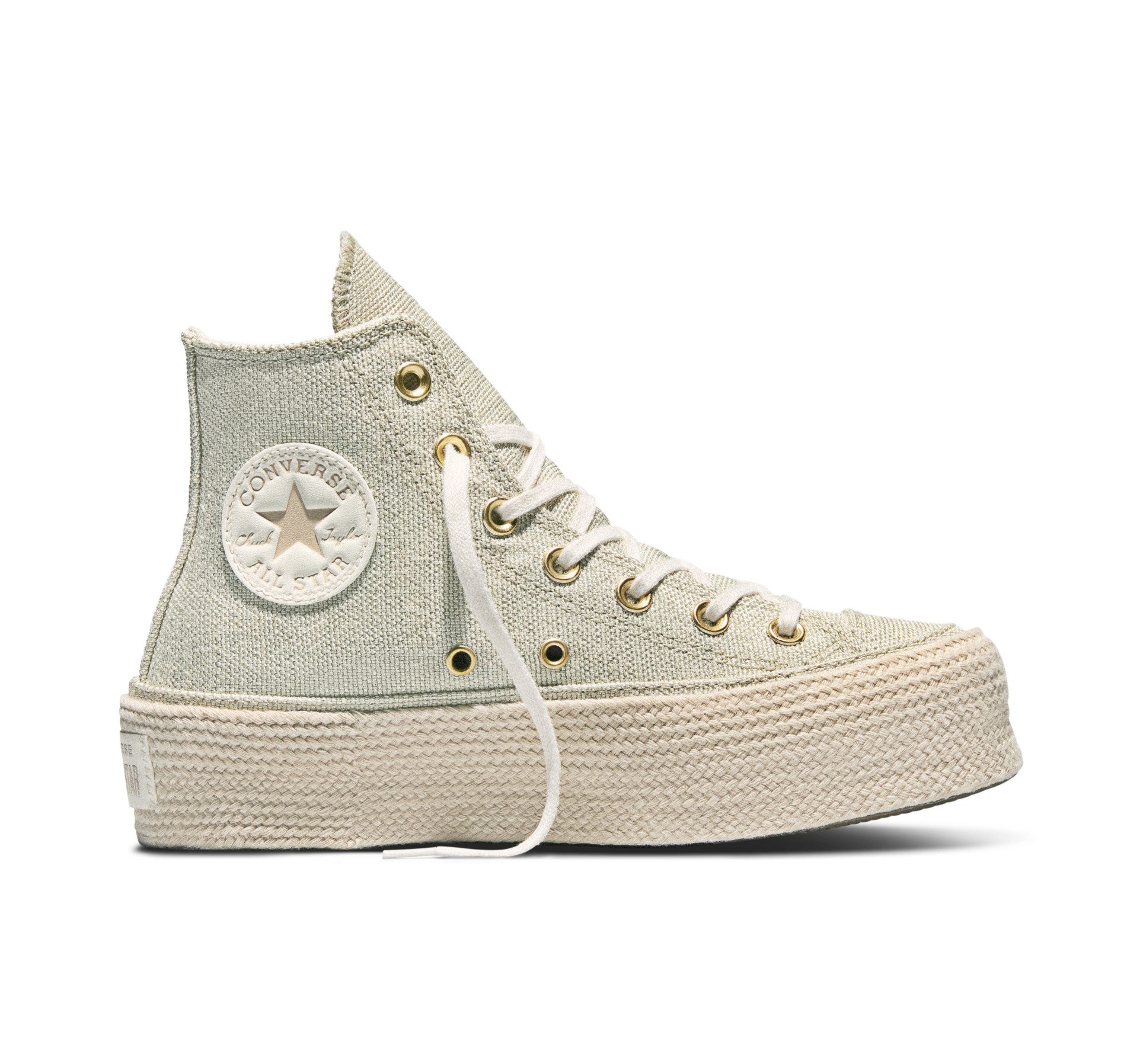 Converse CHUCK TAYLOR ALL STAR LIFT ESPADRILLE Sneaker für sportlichen Look im Alltag, sportlicher Stil, mit Schnürung