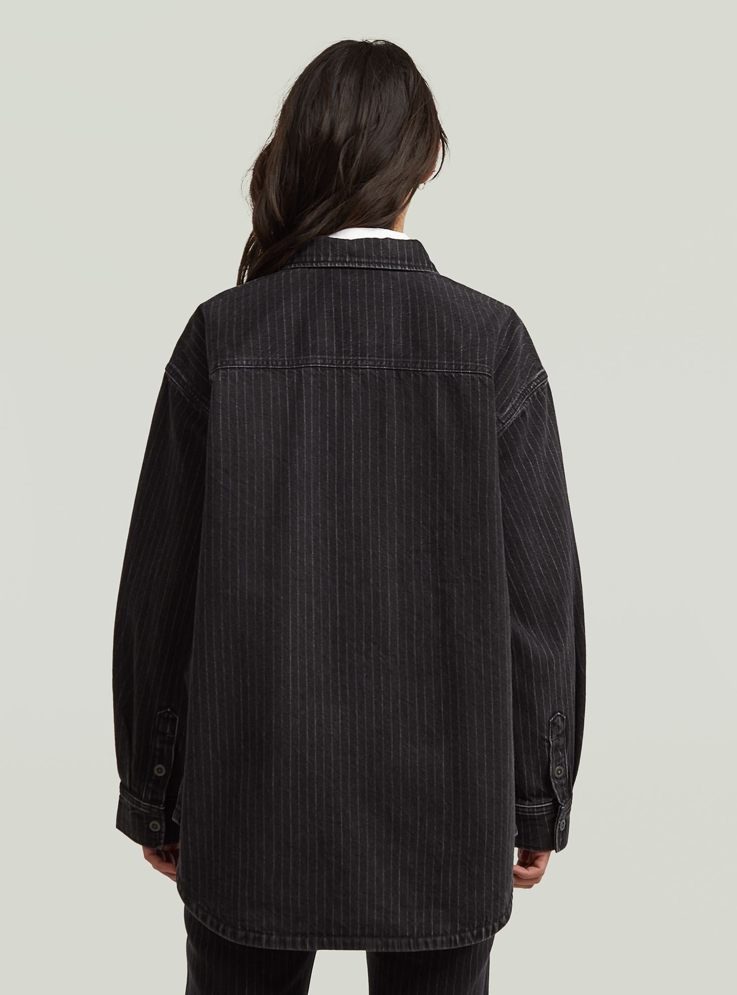 G-STAR Langarmshirt Maxi-Hemd