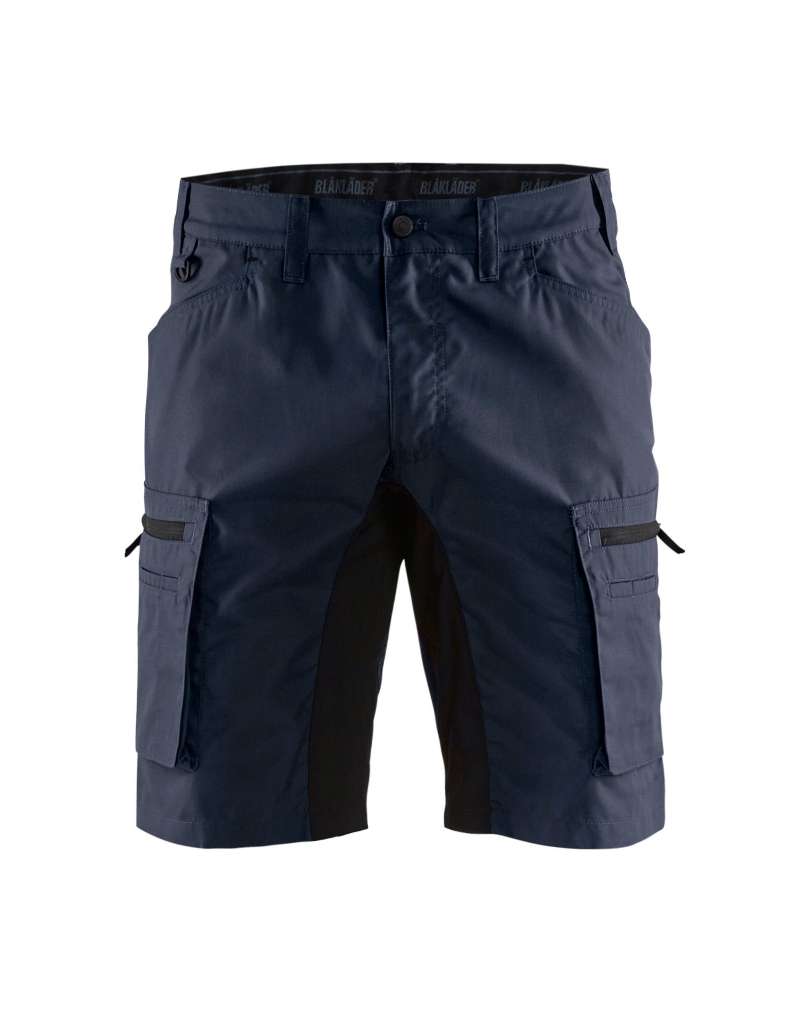 BLÅKLADER Arbeitsshorts Service Shorts (1-tlg) Stretch dunkelblau/schwarz