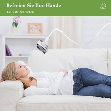 AUKUU Handy Halter für Bett,Flexible Lang Arm Verstellbare Handy Ständer Smartphone-Halterung, (Ladestecker-Halterung)