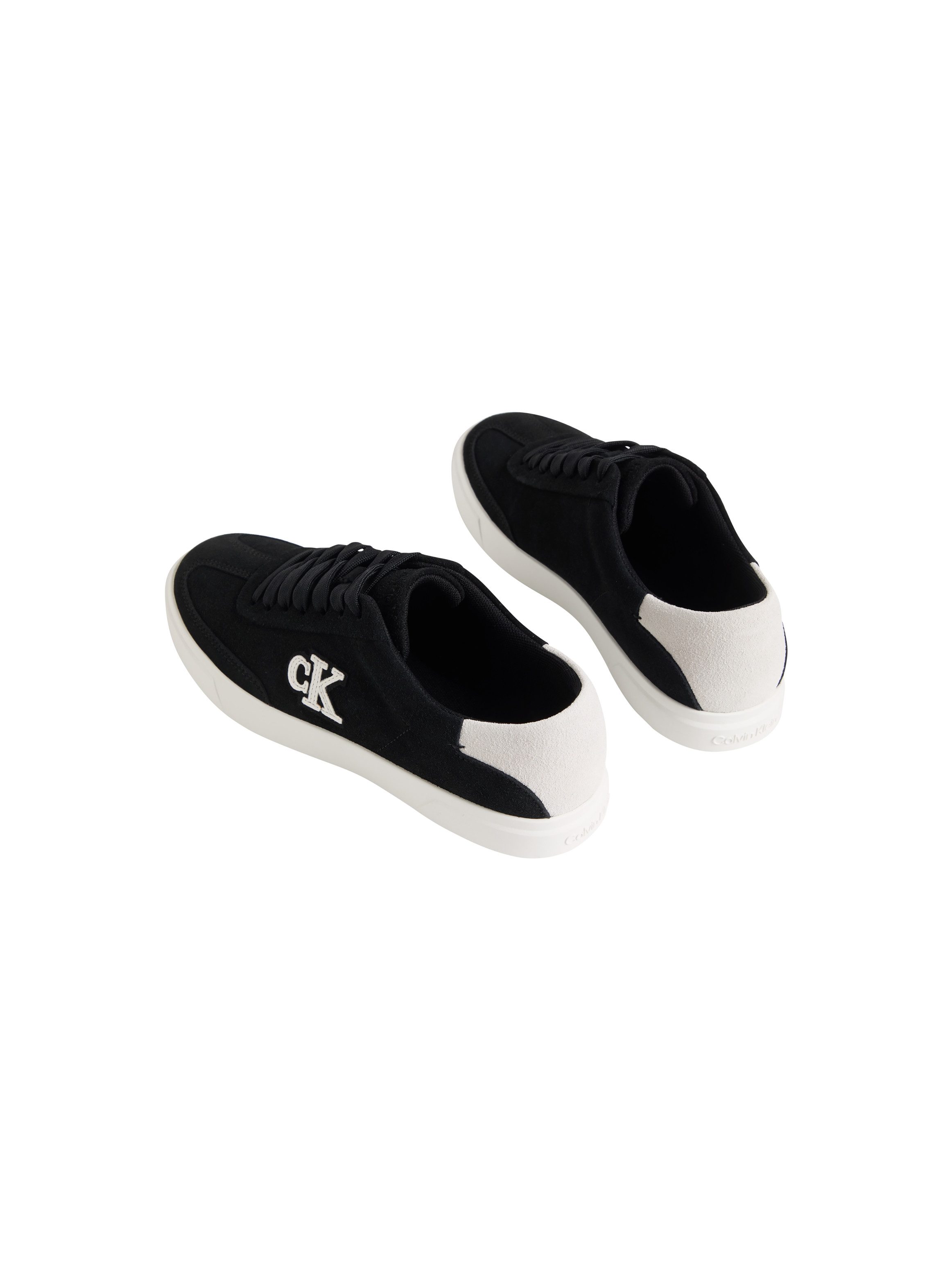 Calvin Klein LOW PRO CUPS WT SUEDE MG Plateausneaker Halbschuh, Schnürschuh, Freizeitsneaker mit seitlichem CK-Logo