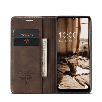 Tec-Expert Handyhülle Tasche Hülle für Samsung Galaxy A14 / A14 5G, Cover Klapphülle Case mit Kartenfach Fliphülle aufstellbar