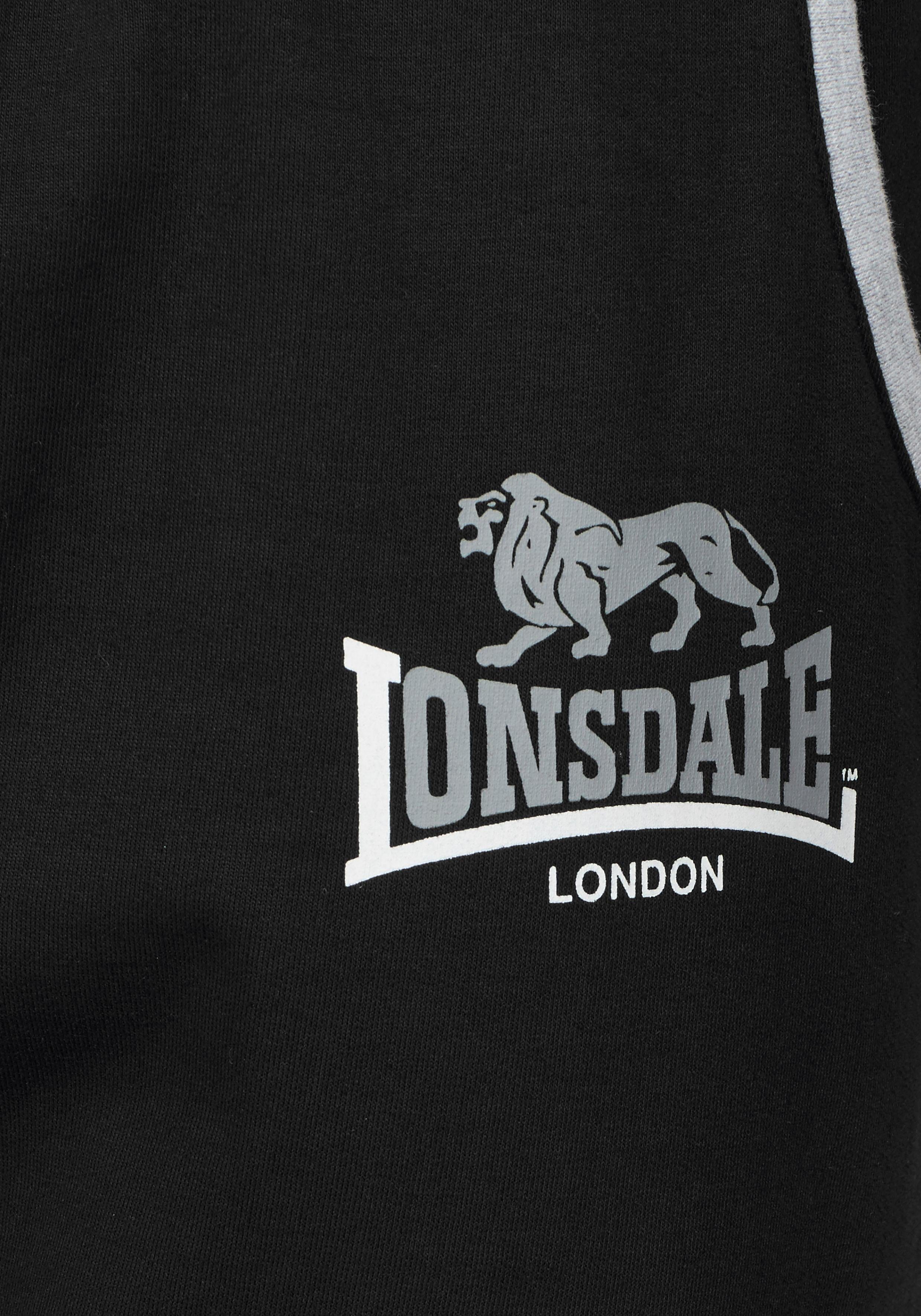 Lonsdale und Jogginghose Set: Jogginghose Shorts