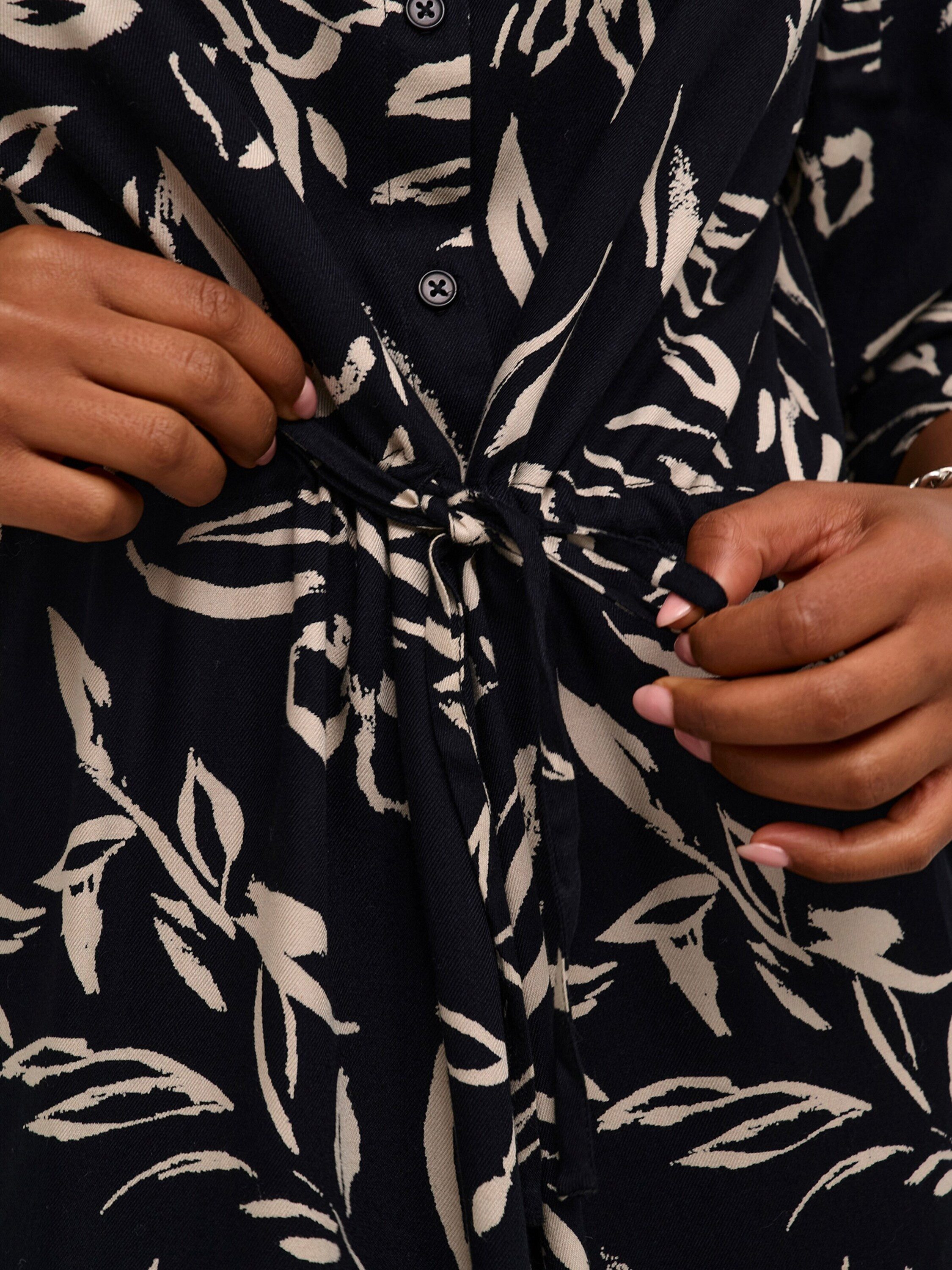KAFFE Blusenkleid Forrest (1-tlg) Drapiert/gerafft