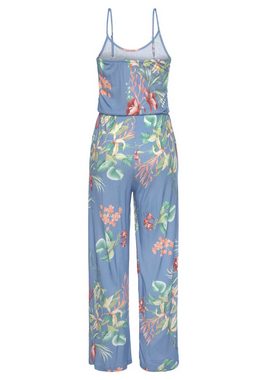 Buffalo Jumpsuit mit Alloverdruck und Taschen, sommerlicher Jumpsuit