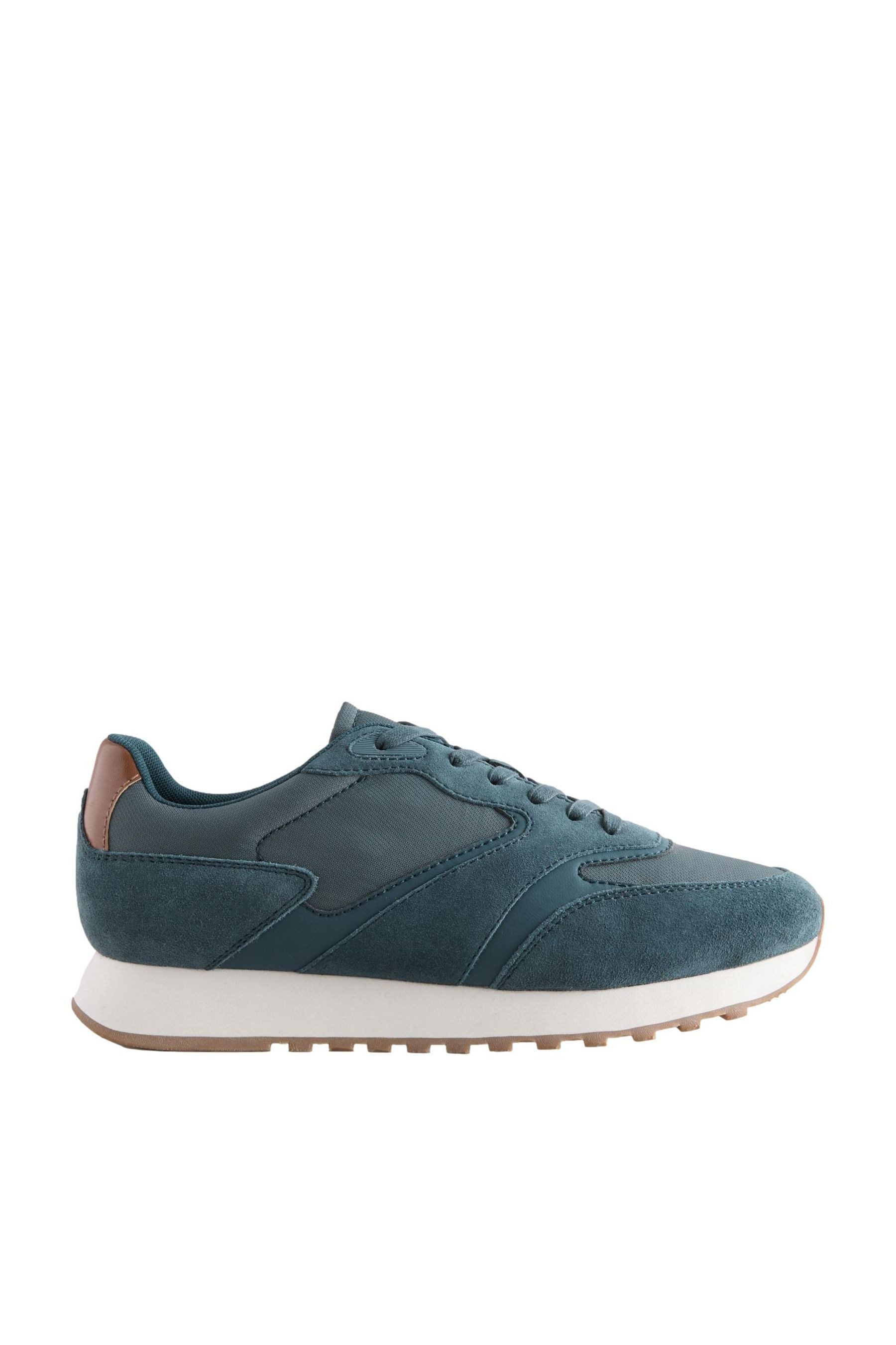 Next Lässig-elegante Laufsneaker mit Velourslederbesatz Sneaker günstig online kaufen