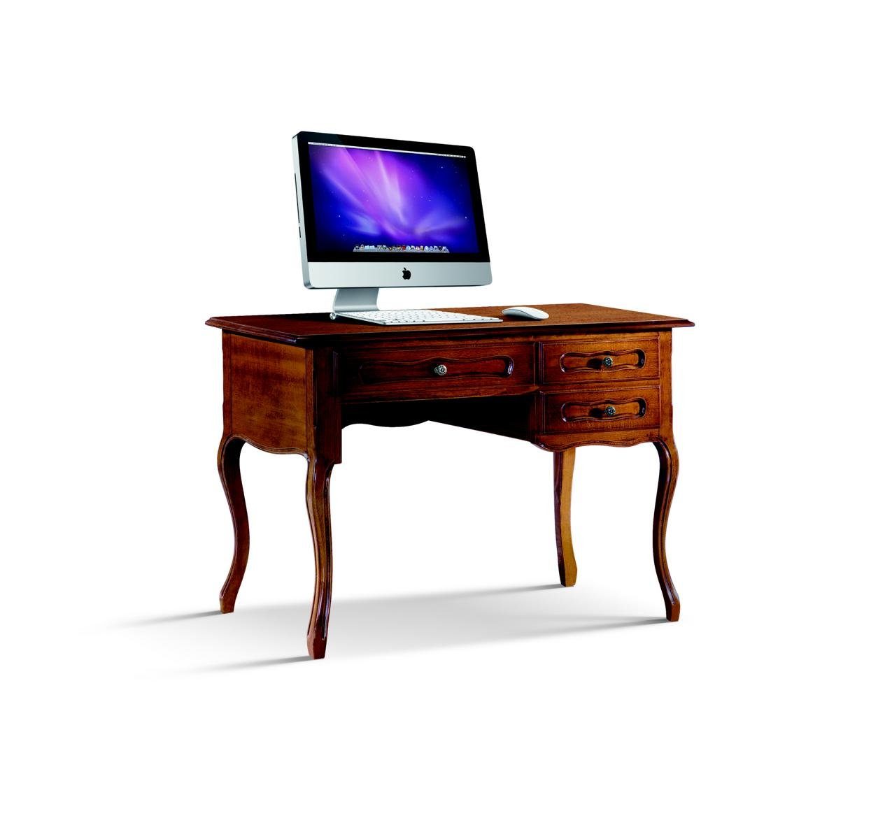 JVmoebel Schreibtisch Italienische Klassisches Holz Möbel Luxus Schreibtisch Büromöbel Stil Barock