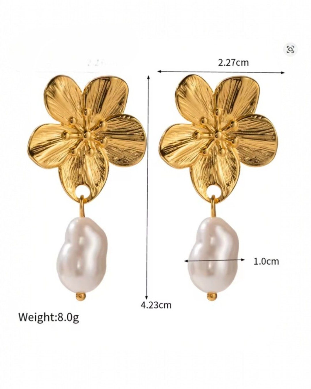 Medusa Accessoires Ohrring-Set Inci Ohrringe Set