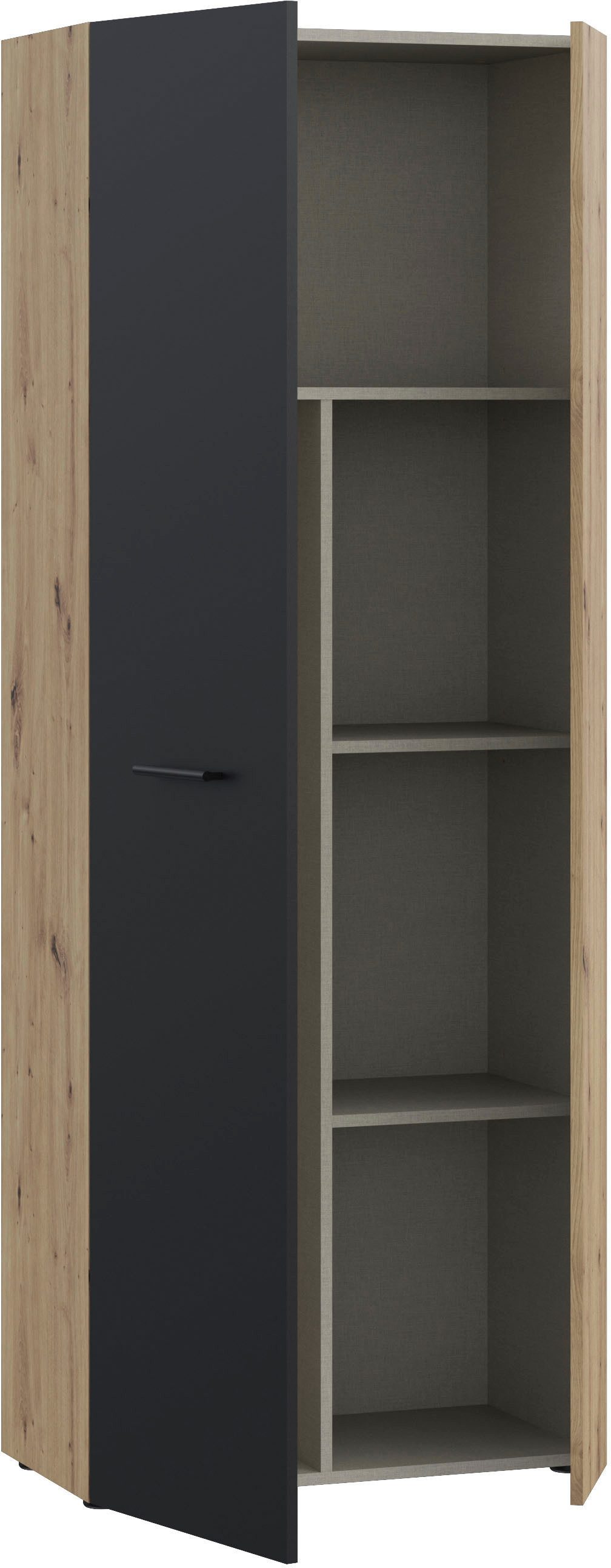 FORTE Mehrzweckschrank NET306 Mehrzweckschrank, inklusive Einlegböden, verschiedene Dekore – Bild 4 von 5