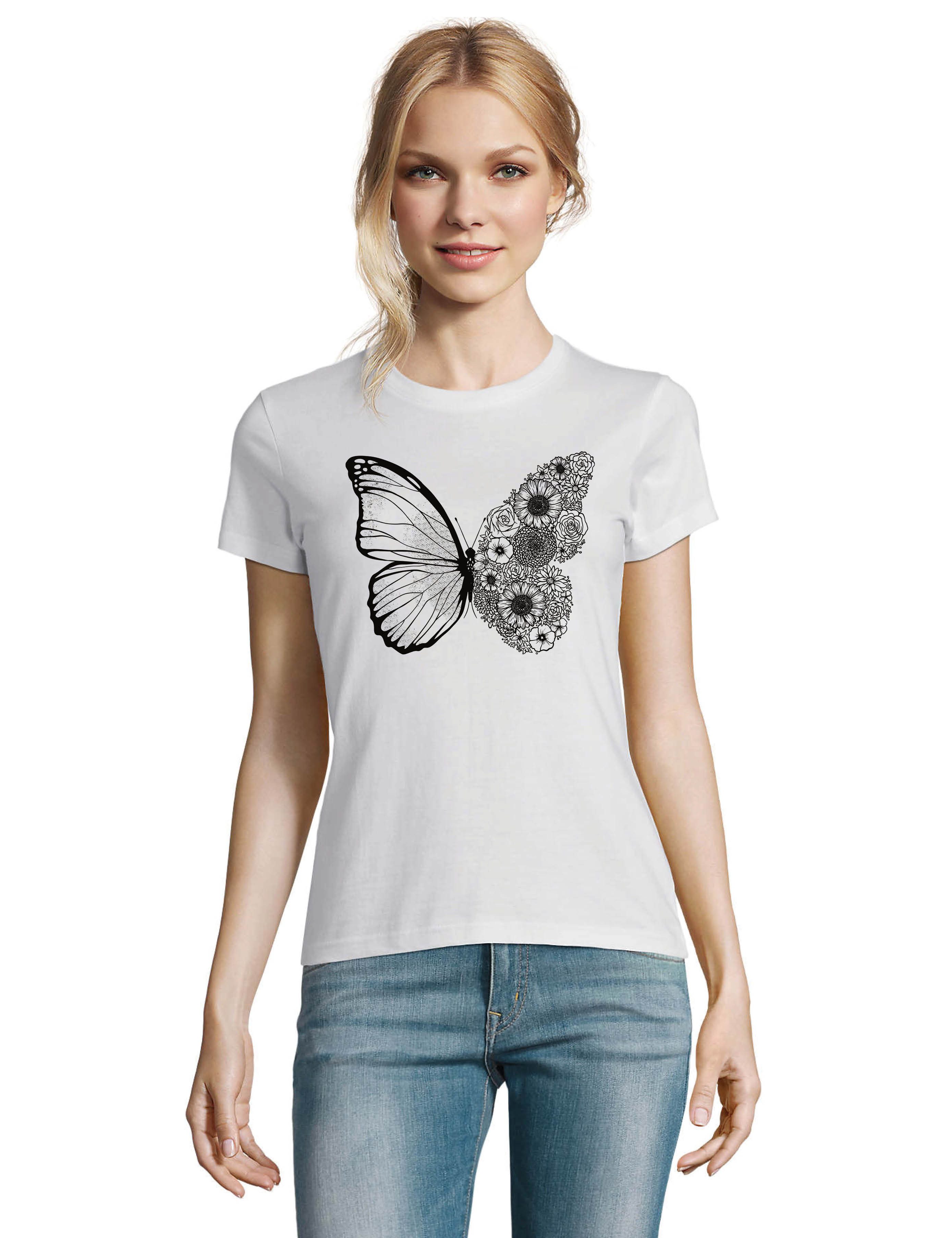 Youth Designz Print-Shirt "Floral Butterfly" Damen günstig online kaufen