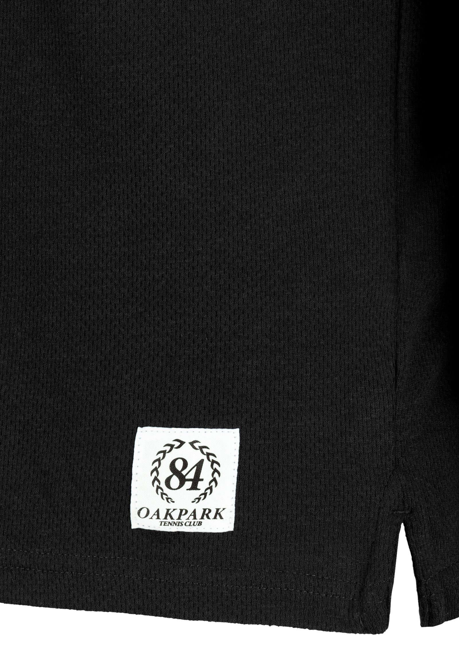 Poloshirt Langarm black Longsleeve SUBLEVEL