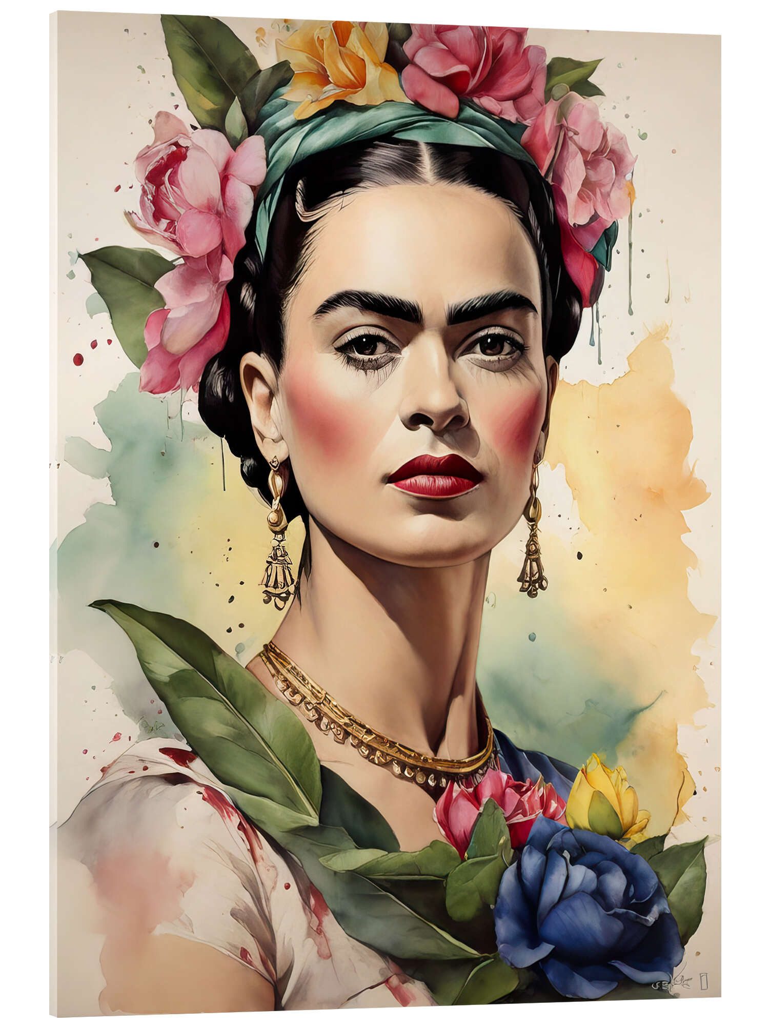 Posterlounge Poster nobelart, Frida Kahlo im günstig online kaufen