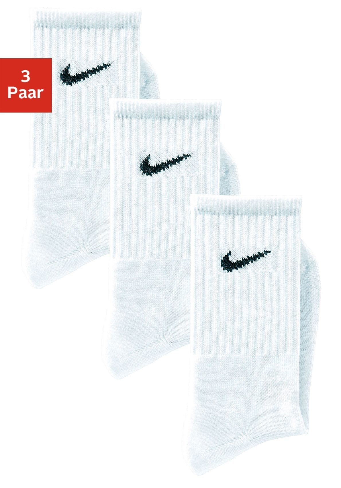 Nike Sportsocken (3-Paar) mit Frottee günstig online kaufen