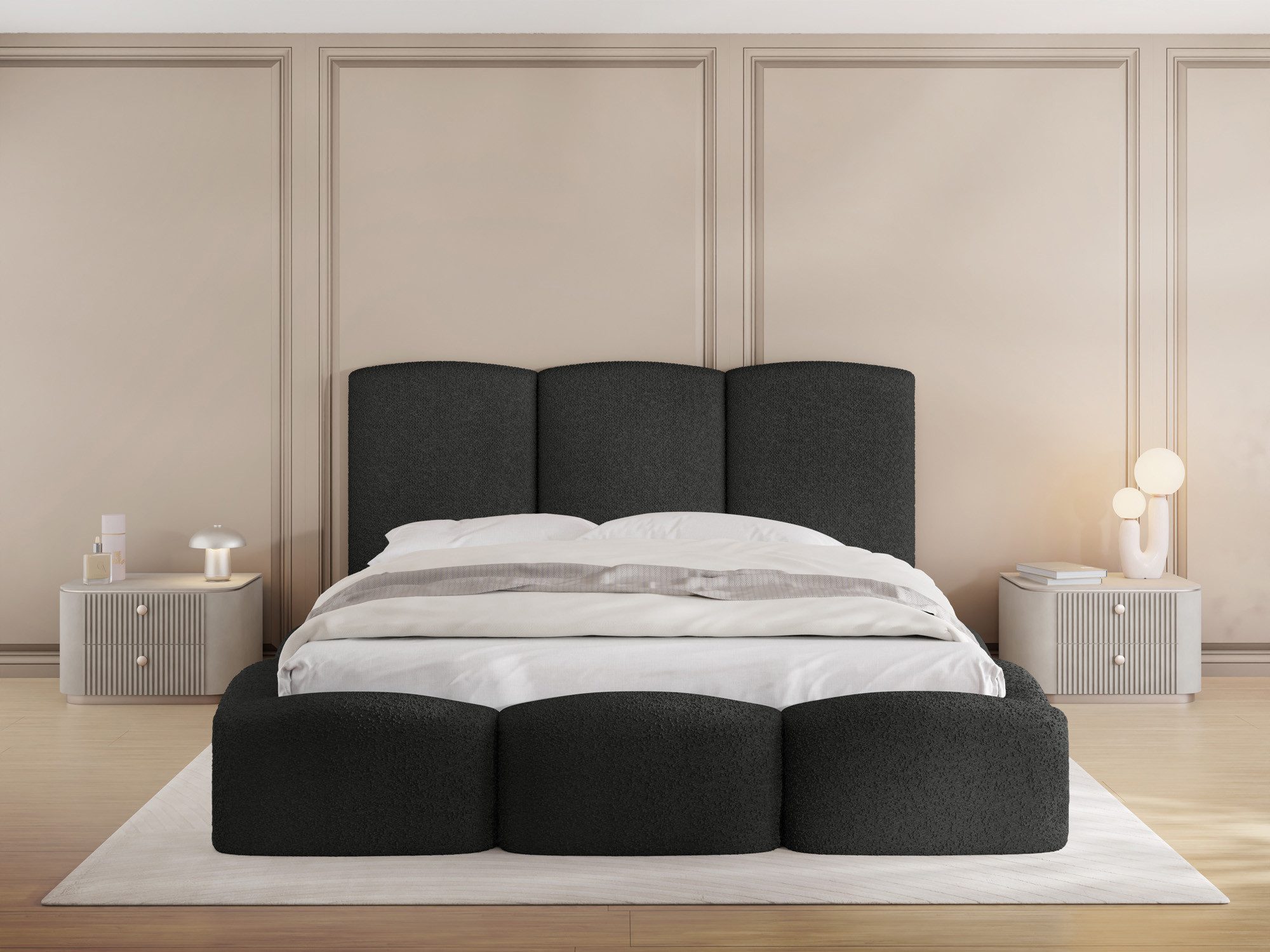 WFL GROUP Polsterbett Harmony (Modernes Polsterbett günstig online kaufen