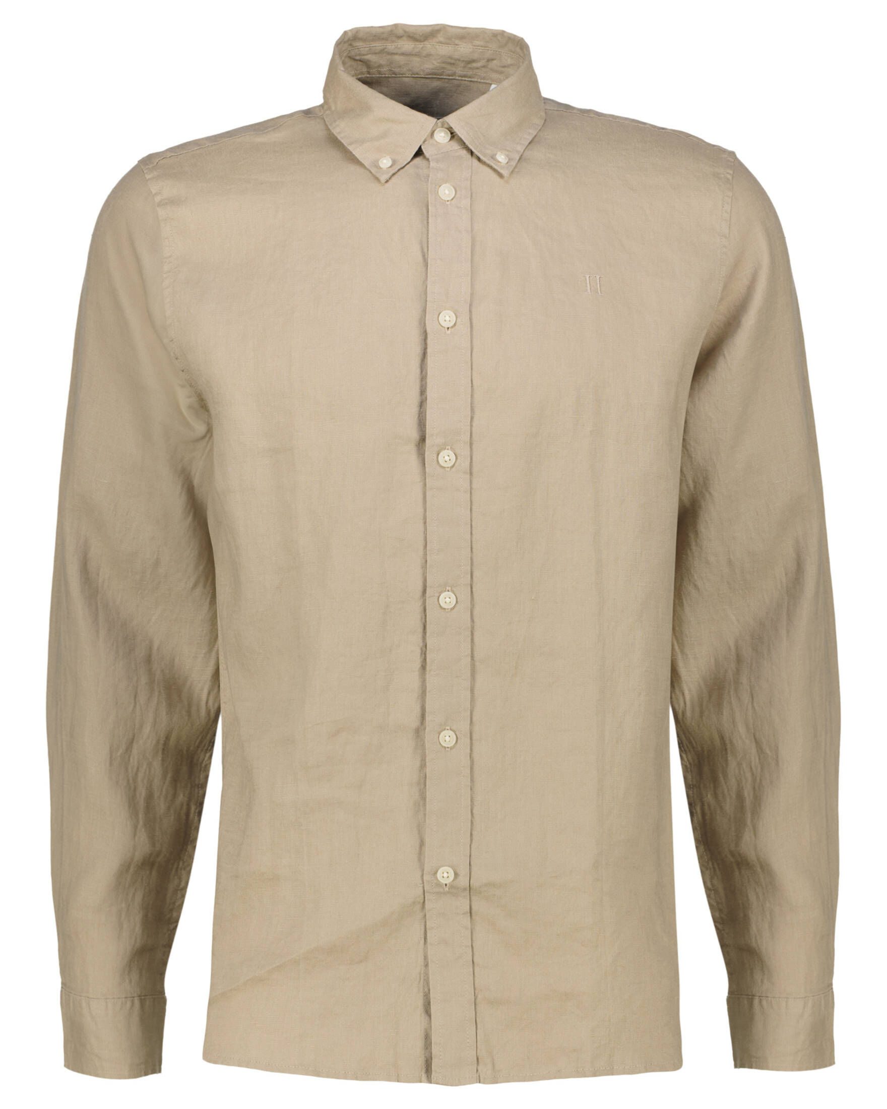 Les Deux Langarmhemd Herren Leinenhemd KRISTIAN LINEN B.D. (1-tlg)