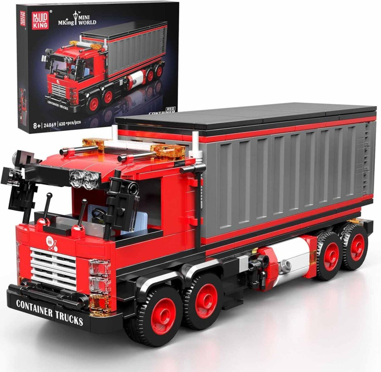 Mould King Mould King 18037 Wheeled Tractor Spielbausteine – Bild 4 von 5