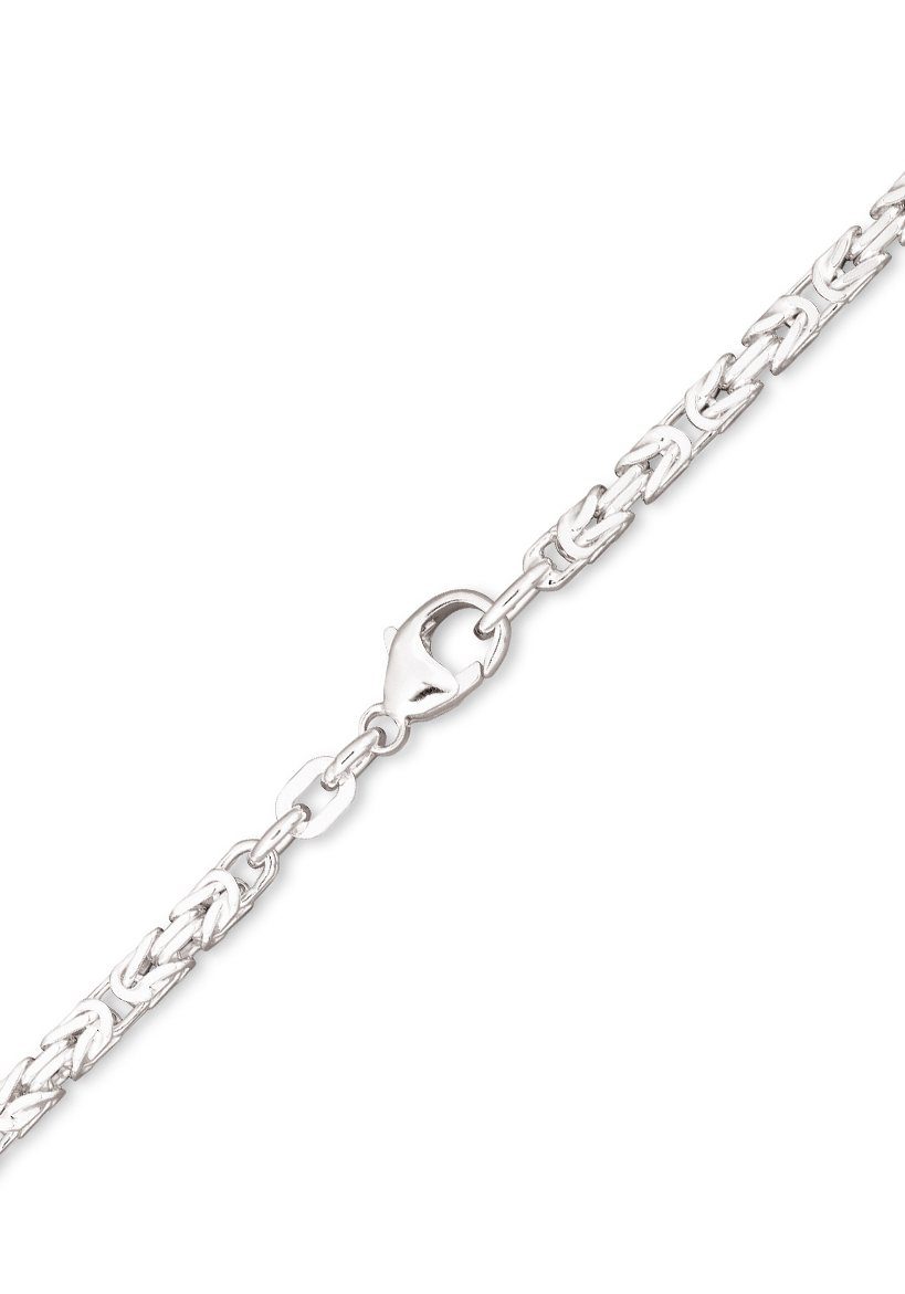 Schmuck Anhänger Firetti 925 Geschenk Kette Königskette, Germany ohne in Made Halskette Silber silberfarben Halsschmuck