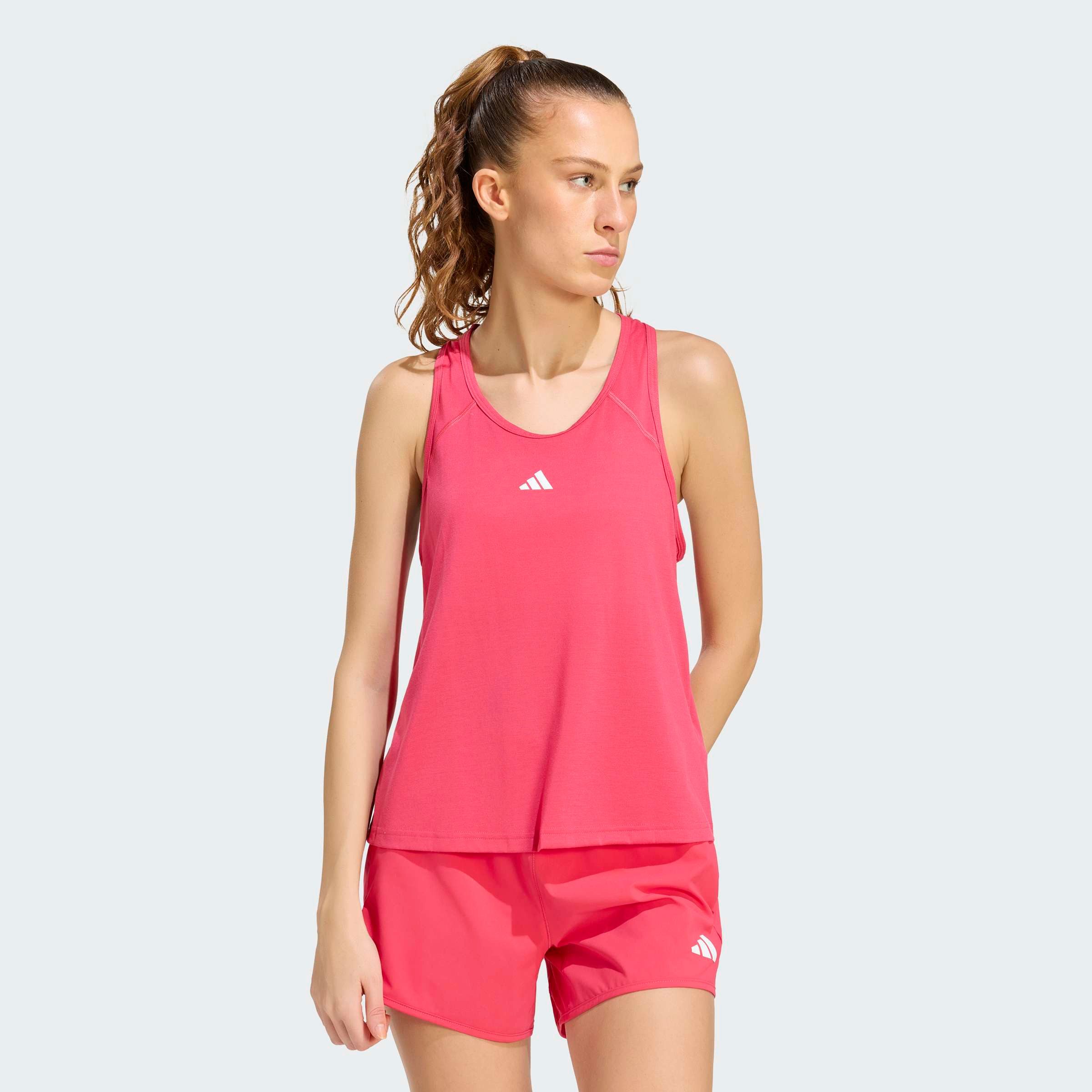 adidas Performance Tanktop TRAIN ESSENTIALS MINIMAL BRANDING RACERBACK