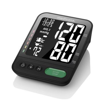Medisana Blutdruckmessgerät Oberarm-Blutdruckmessgerät BU 582 Schwarz