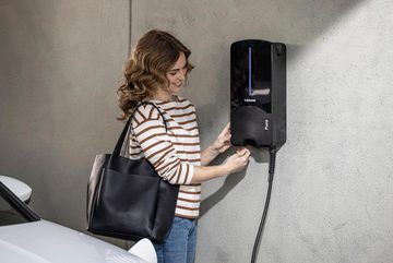 Webasto stationär Elektroauto-Ladestation Wallbox Pure, mit Typ 2-Ladekabel von 7 m