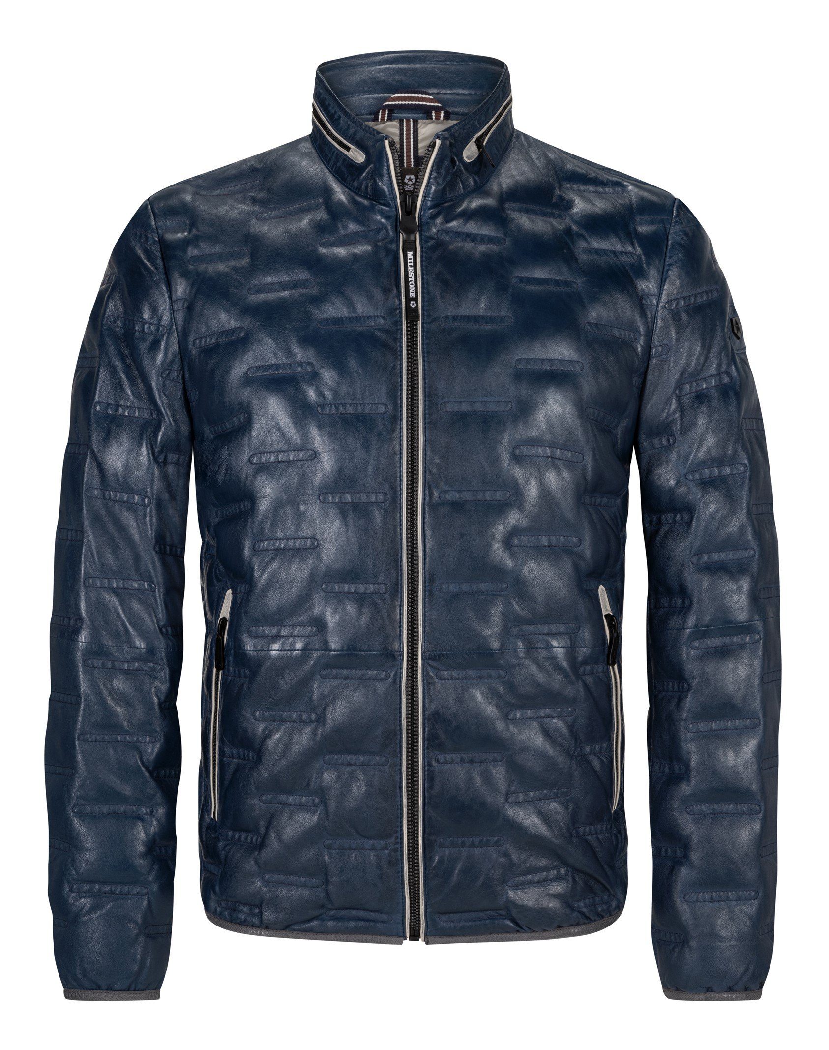 Milestone Lederjacke MSAversa in Stepp-Optik aus Lammleder günstig online kaufen