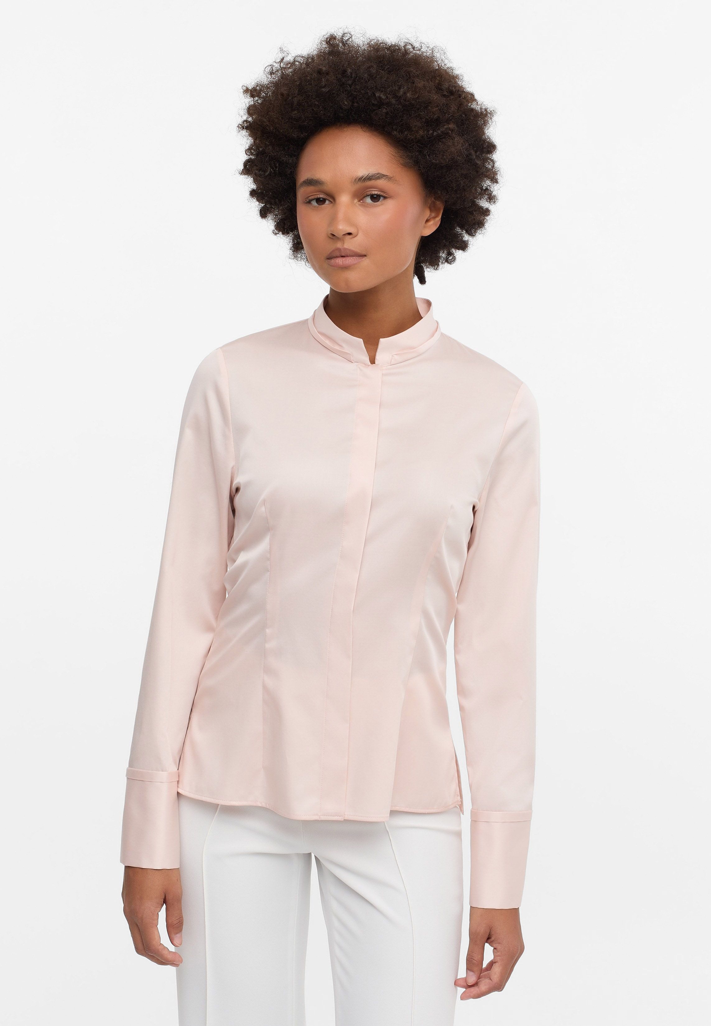 Satinbluse