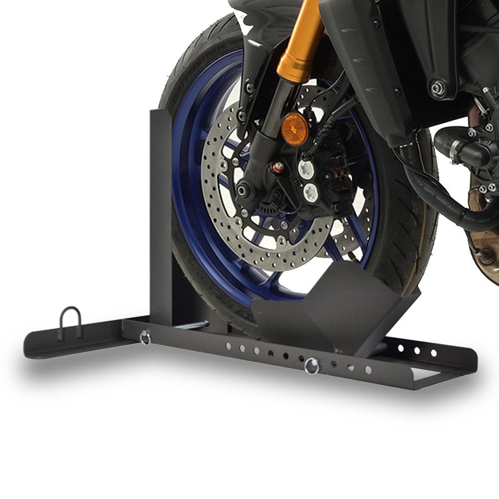 ConStands Motorradheber Motorradwippe MW1 Motorradständer Transportwippe 12-22" Zoll sw