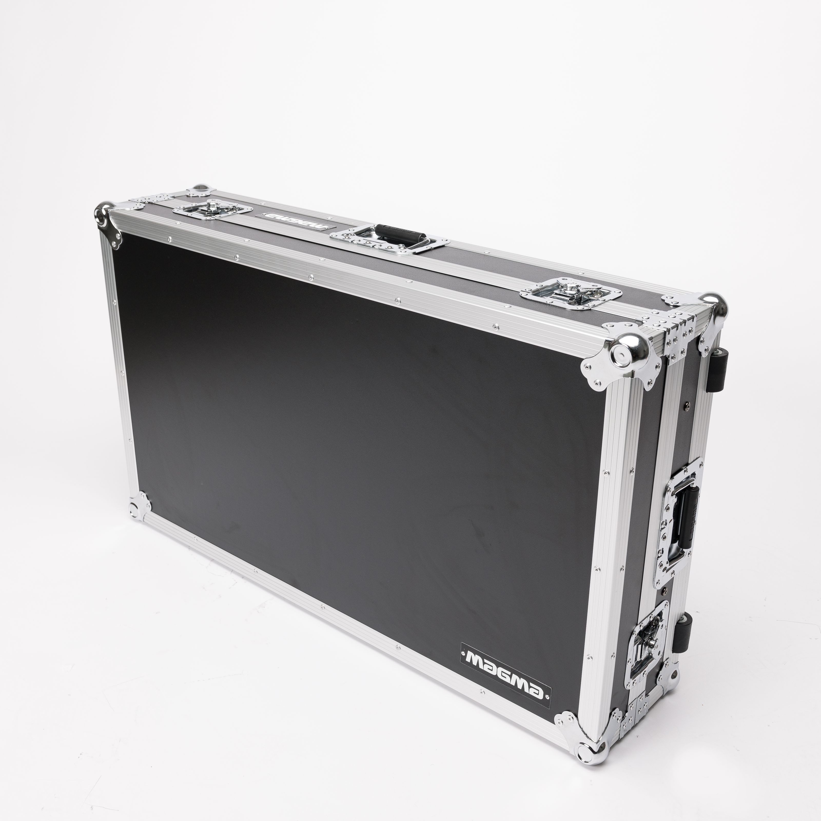 Magma Koffer, DJ-Controller Workstation XDJ-AZ / XDJ-XZ, black/silver (Wheels) -