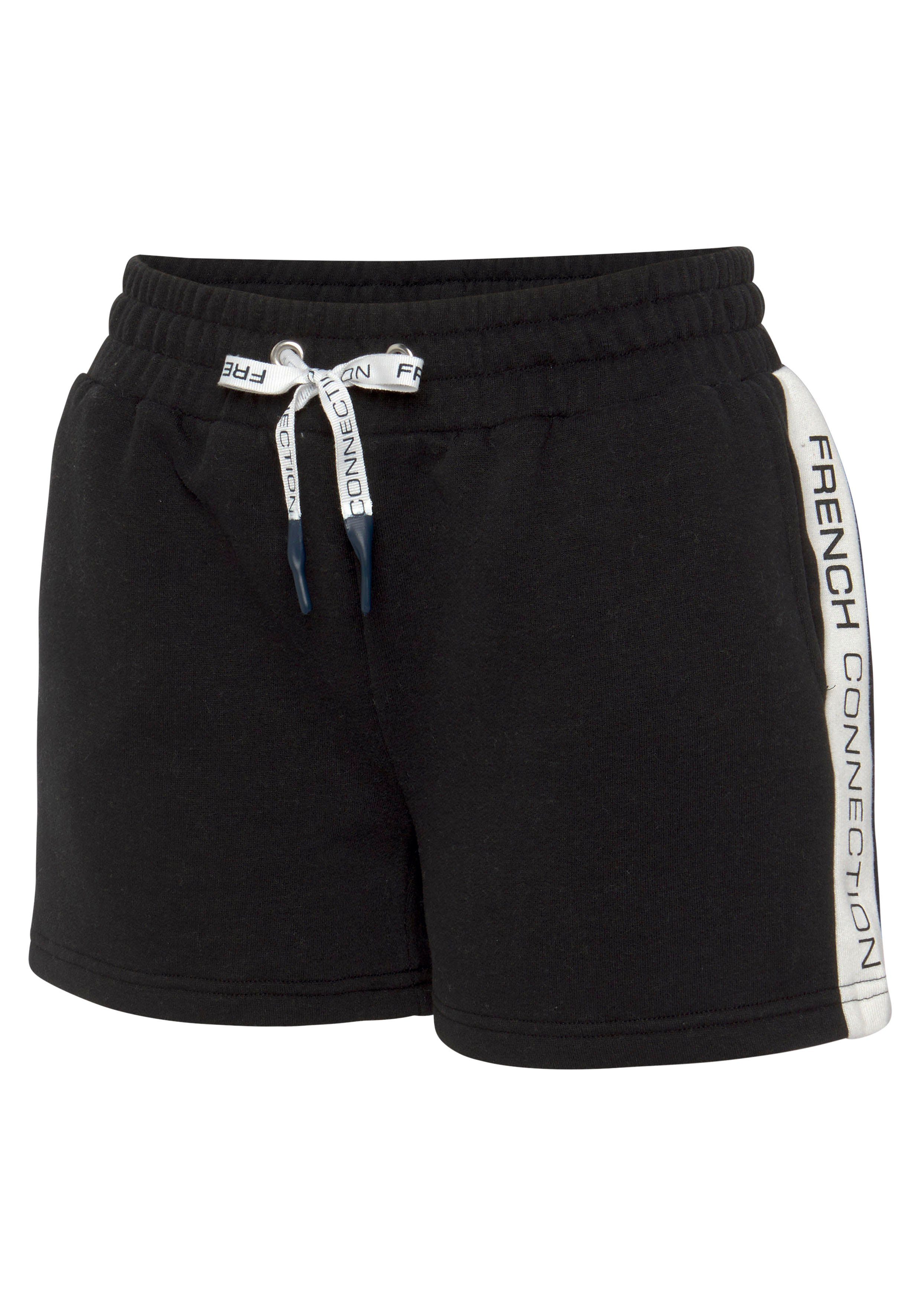 French Connection Sweatshorts mit seitlichen Kontrast-Einsätzen, Loungewear