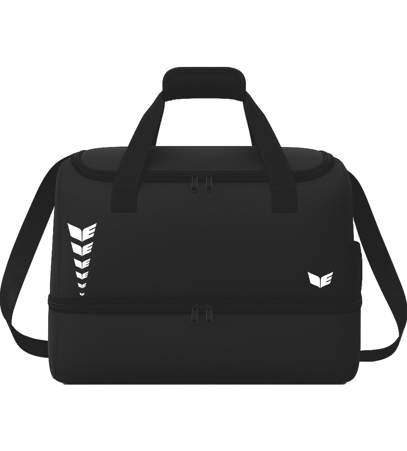 Erima Sporttasche Intro sportsbag with bottom case BLACK