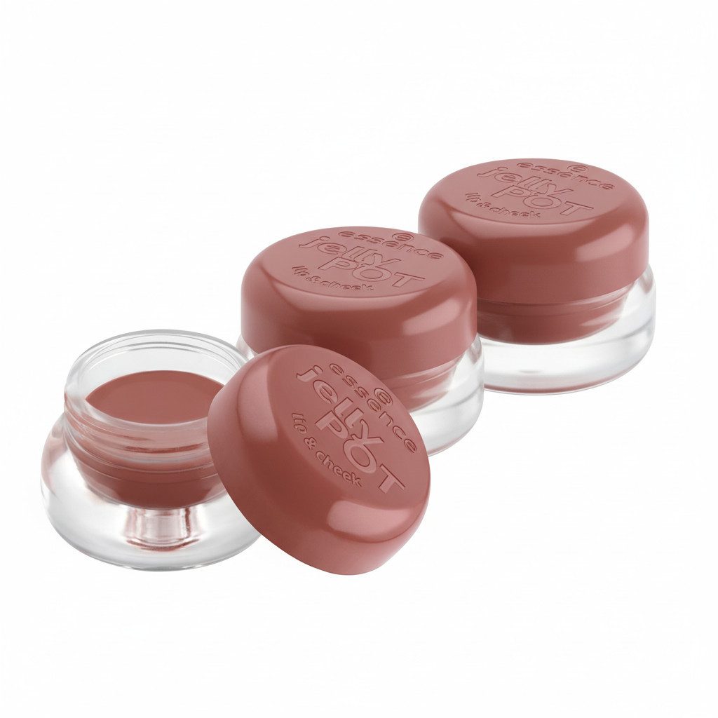 Essence Rouge jelly POT lip & cheek balm, 3-tlg.