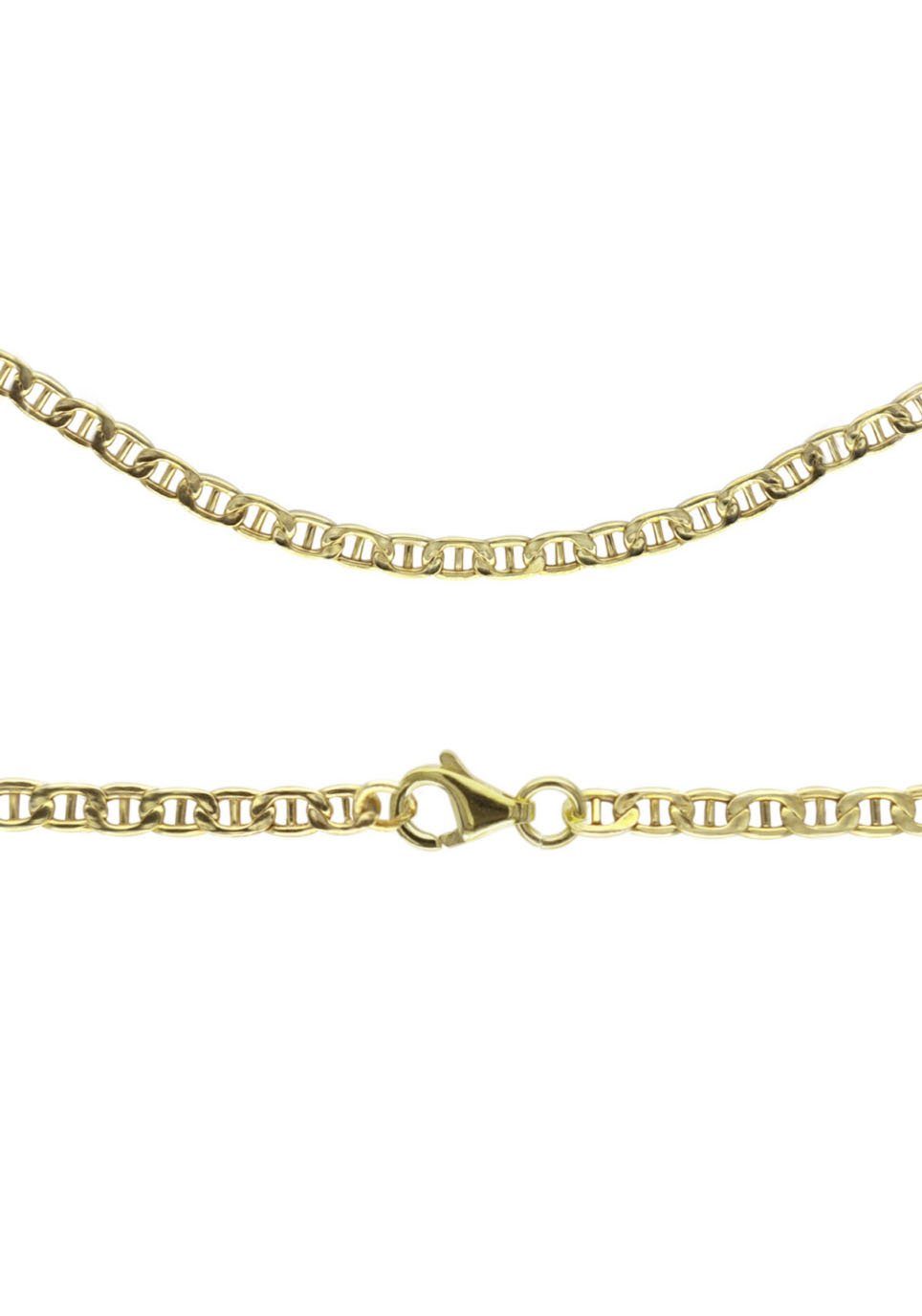 Firetti Goldkette Schmuck Geschenk Gold 333 Halskette Stegpanzerkette, zu Hoodie, Kleid, Shirt, Jeans, Sneaker! Anlass Geburtstag Weihnachten | Ketten ohne Anhänger