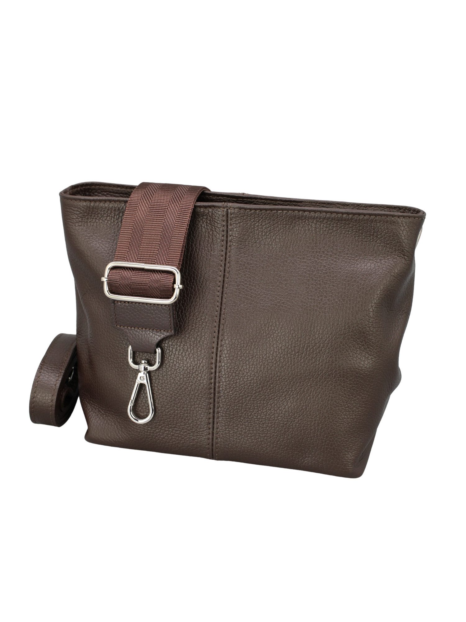 Adel Bags Schultertasche Vera Echt Leder Umhängetasche mit Innenfächern – 10 Farben, echtes Leder