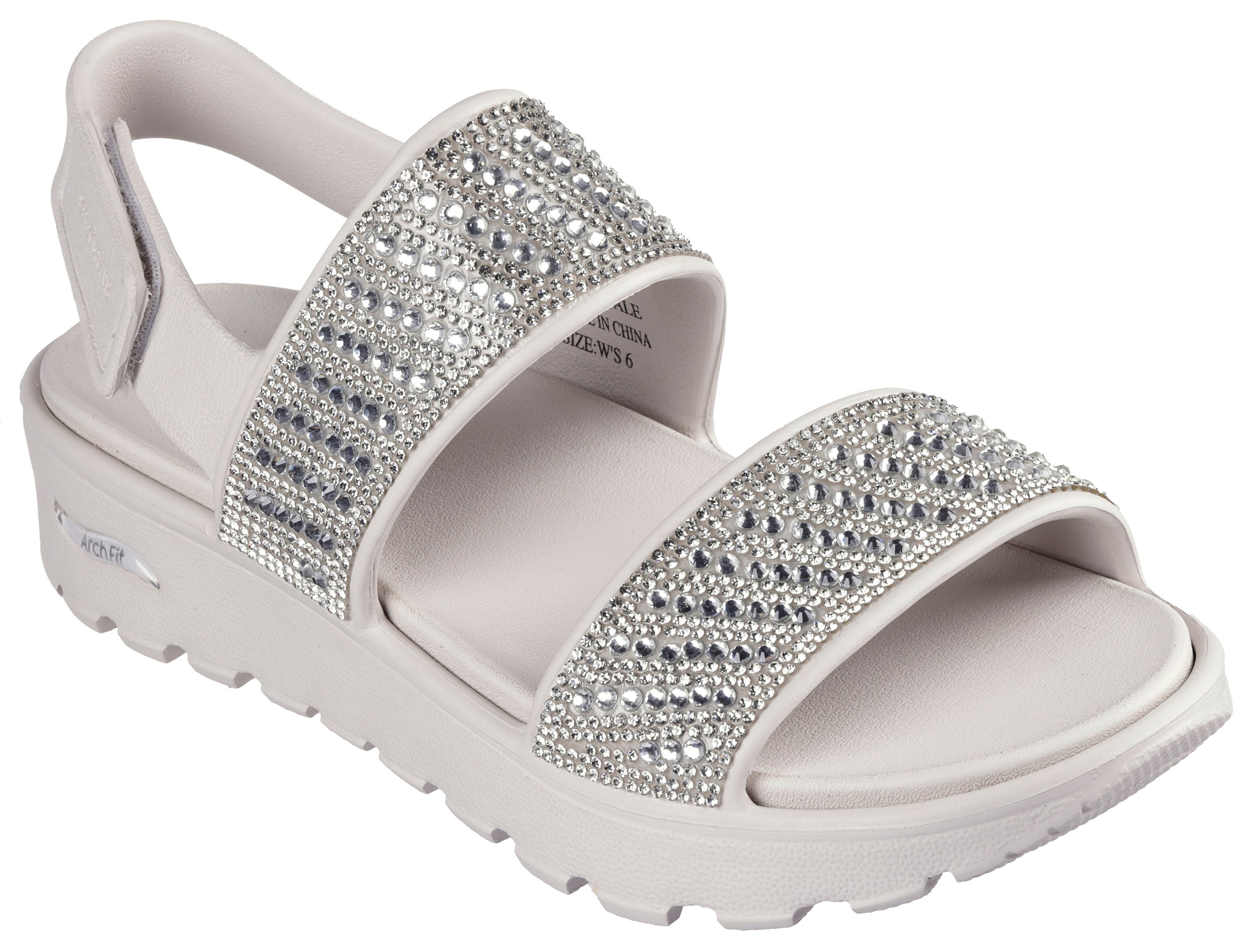 Skechers ARCH FIT FOOTSTEPS-ENCHANT Sandale mit Luxe Foam günstig online kaufen