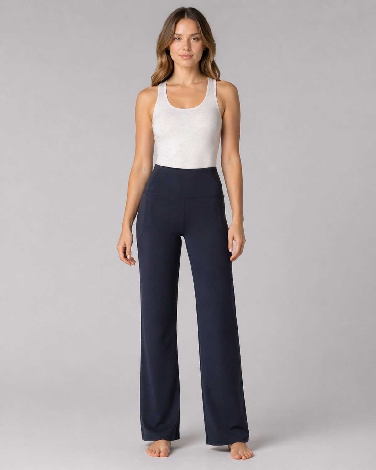 LPO Jazzpants Jazz-Pant Leni seitliche Handytasche