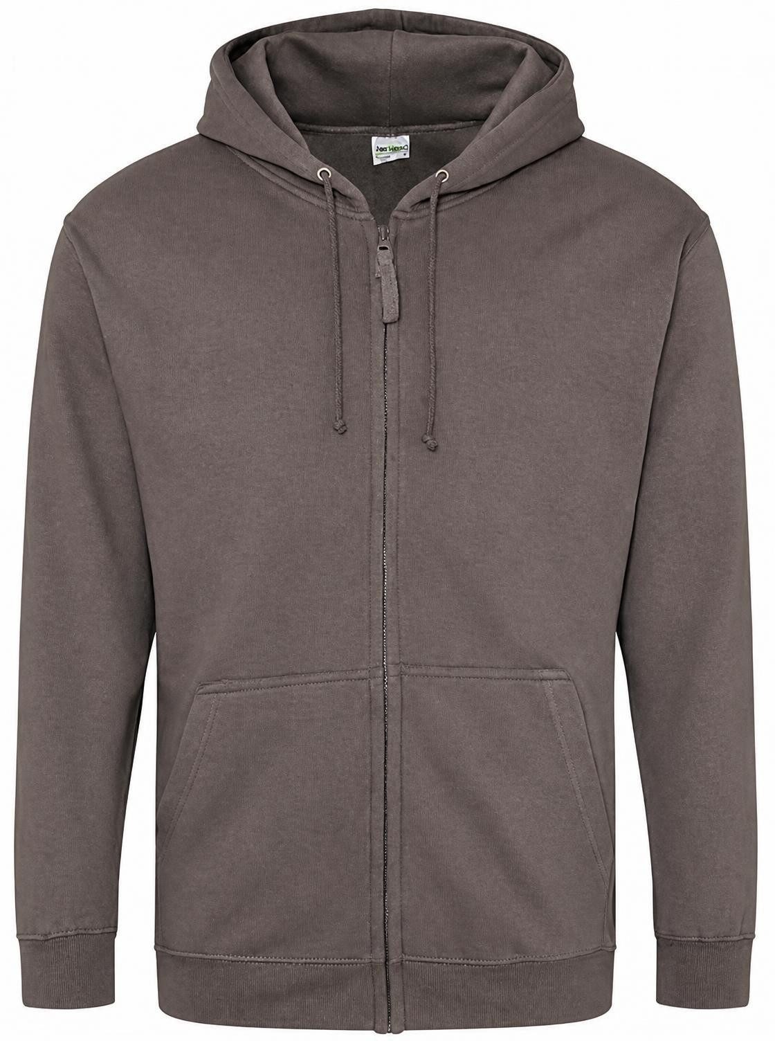 Just Hoods Kapuzensweatjacke Herren Kapuzenpulli mit Reisverschluss / Zoodie