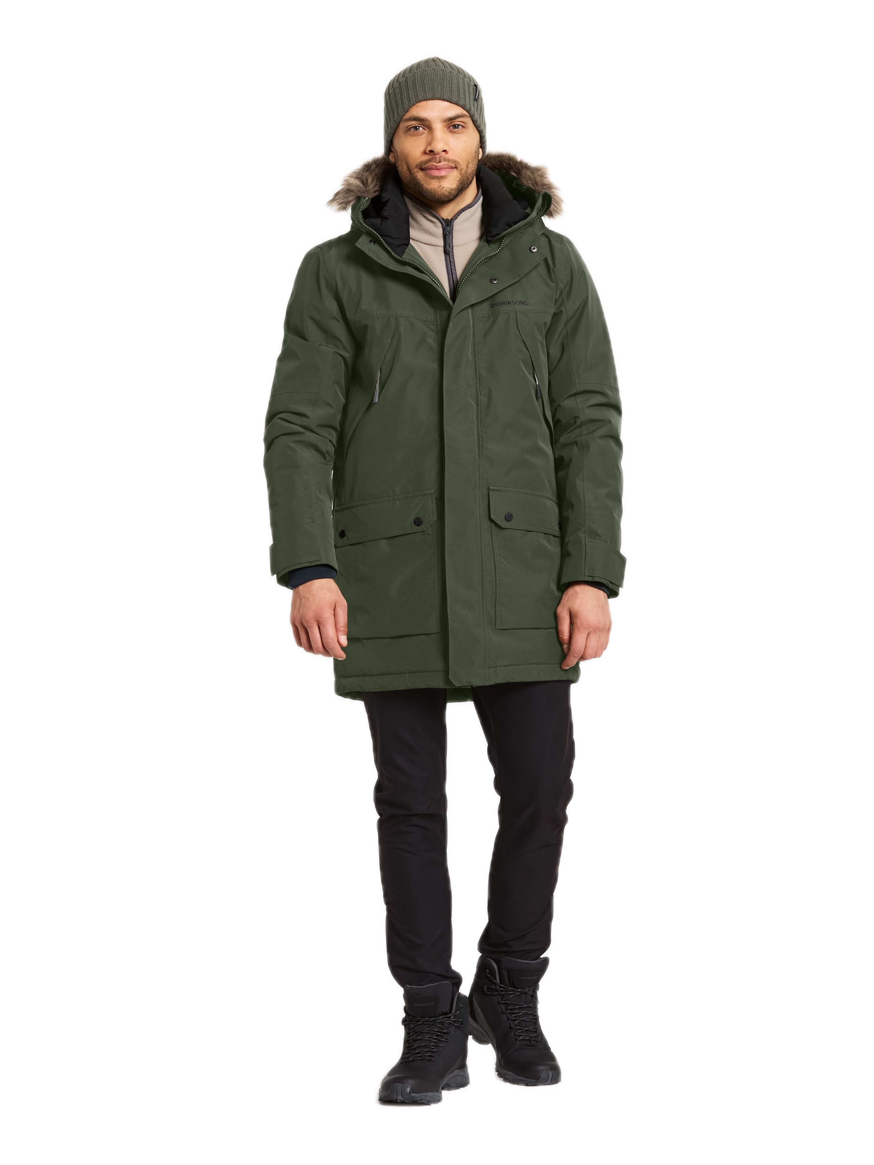 Didriksons Outdoorjacke DIDRIKSONS Rick Parka Deep Green