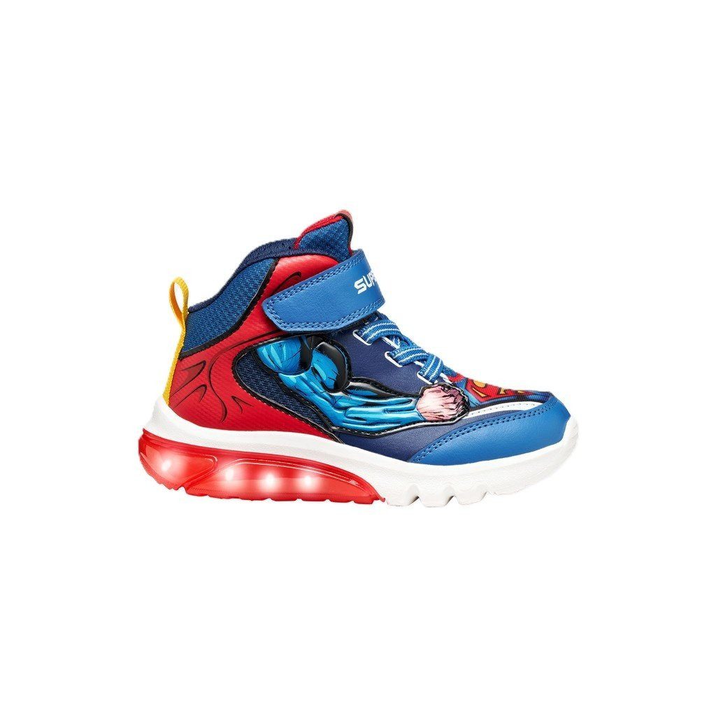 Geox Ciberdron Superman - blau/rot Jungen Sneaker – Bild 2 von 5